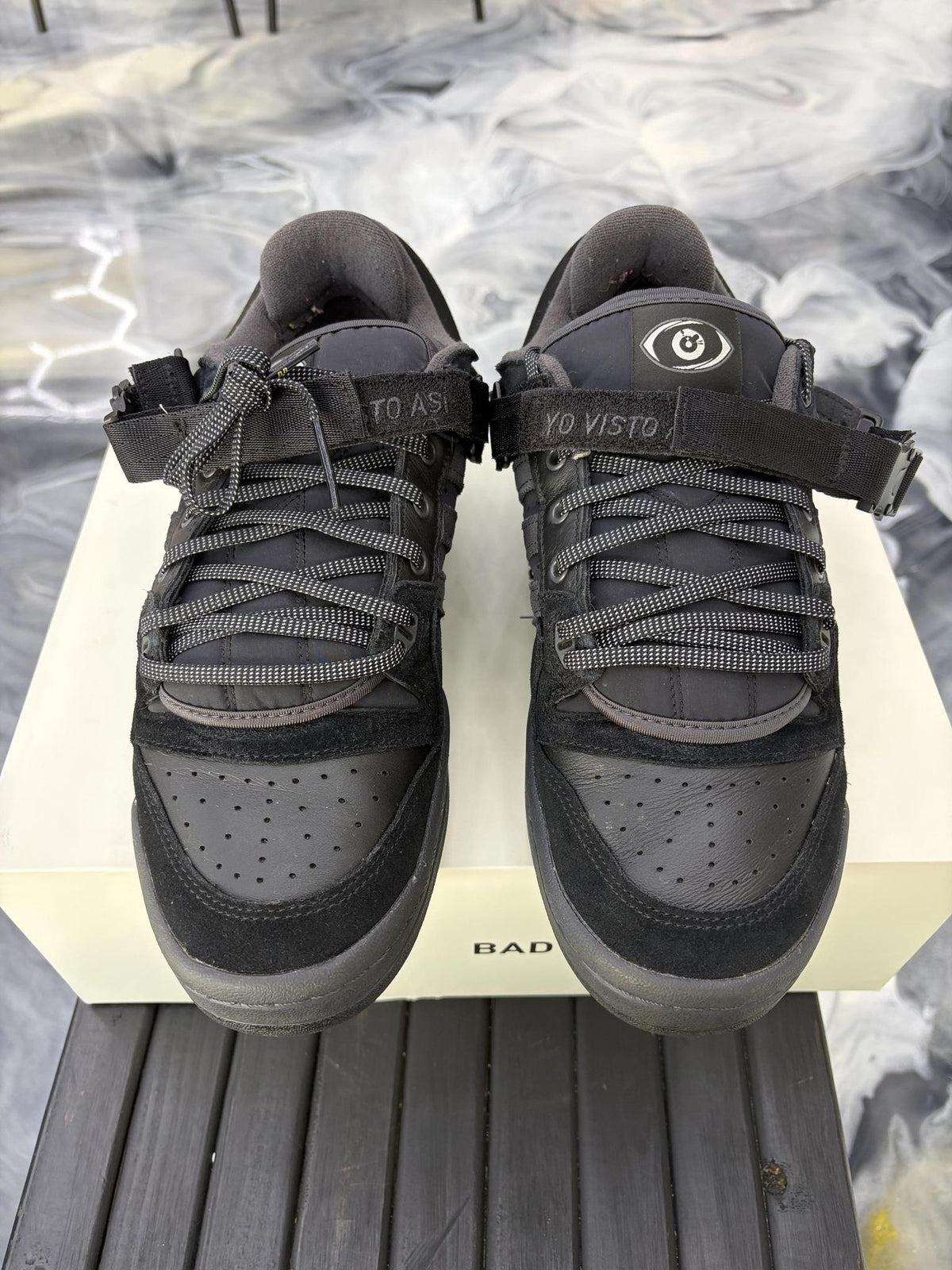 Adidas Forum Low x Bad Bunny "Back To School" Used Size 10.5