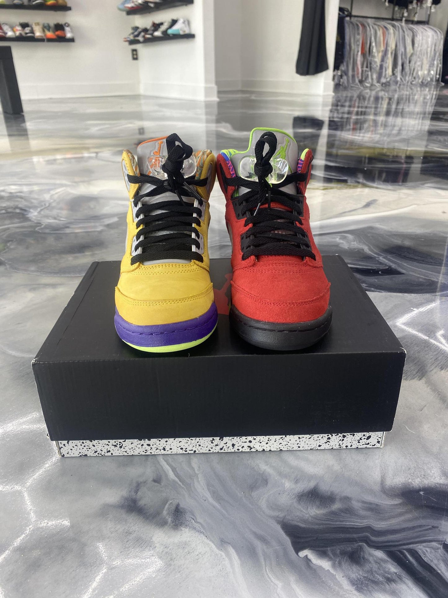 Jordan 5 "What The" Used Size 5Y/6.5