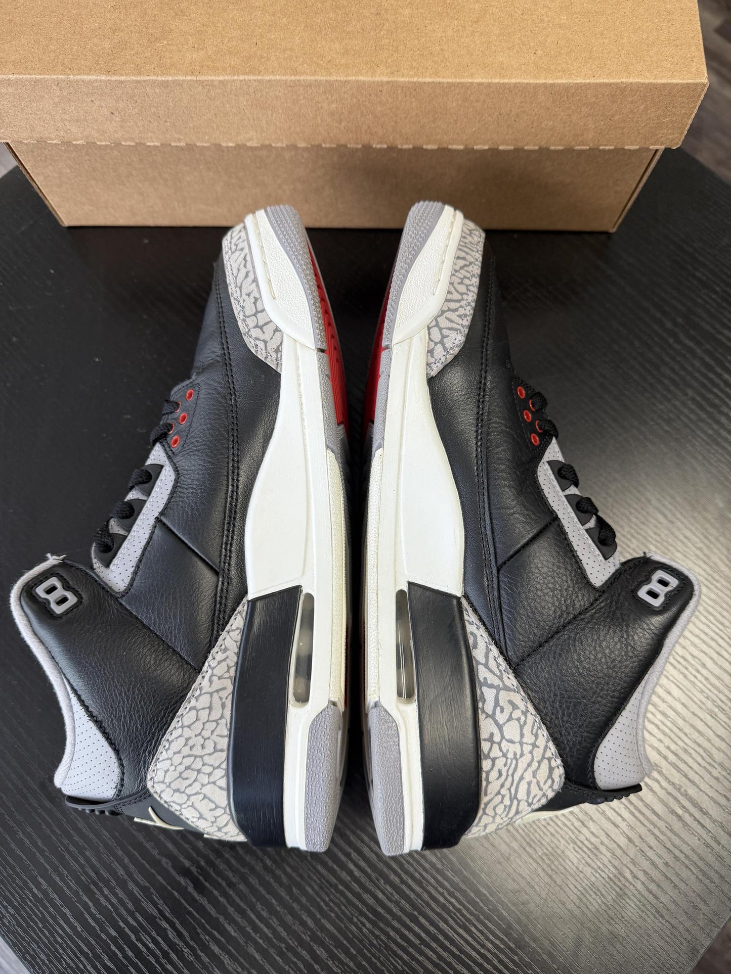 Jordan 3 "Black Cement" Used Size 10.5