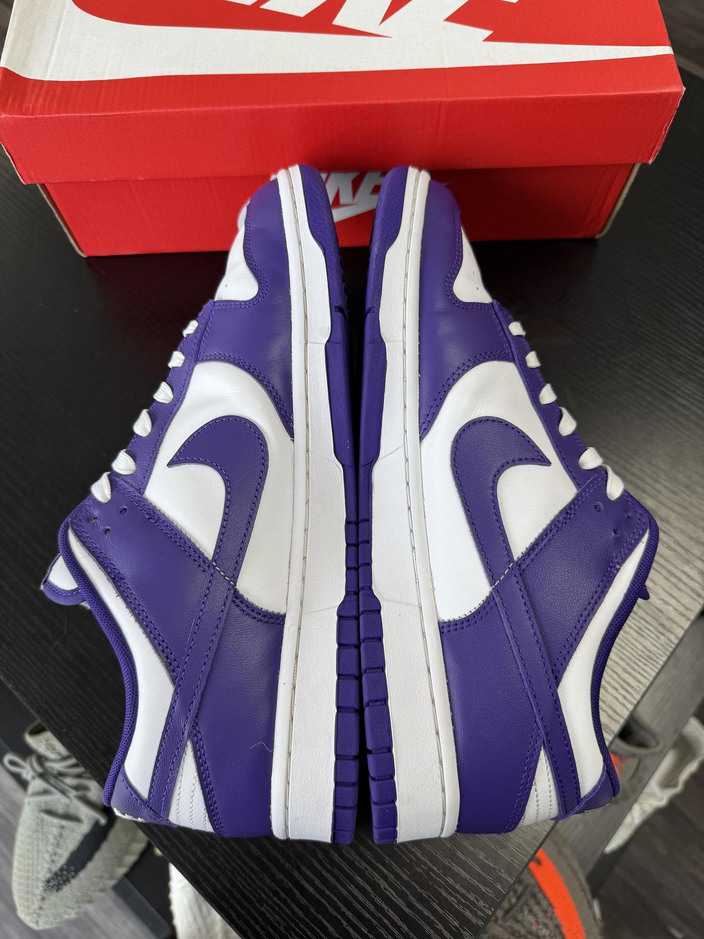 Nike Dunk Low "Court Purple" Used Size 12
