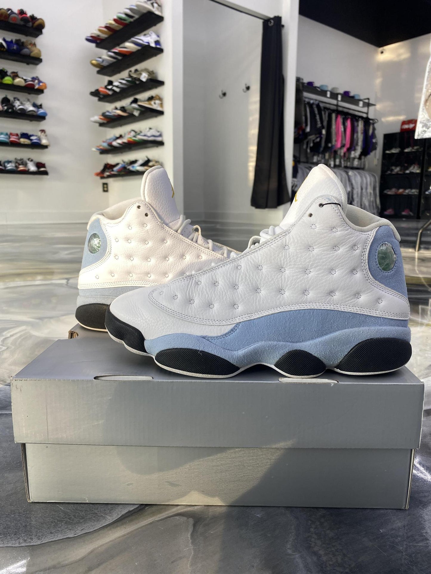 Jordan 13 "Blue Grey" Used Size 9