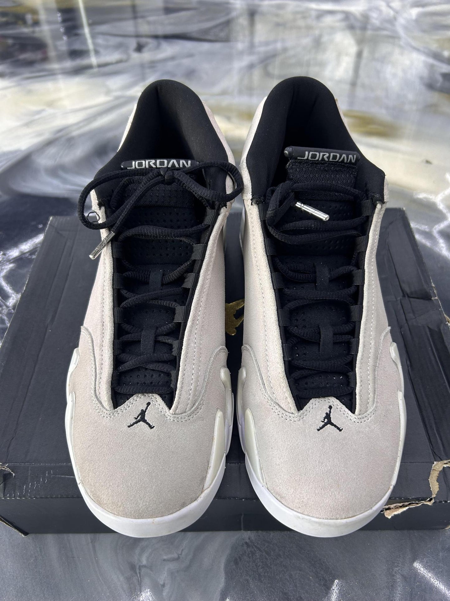 Jordan 14 "Desert Sand" Used Size 10.5