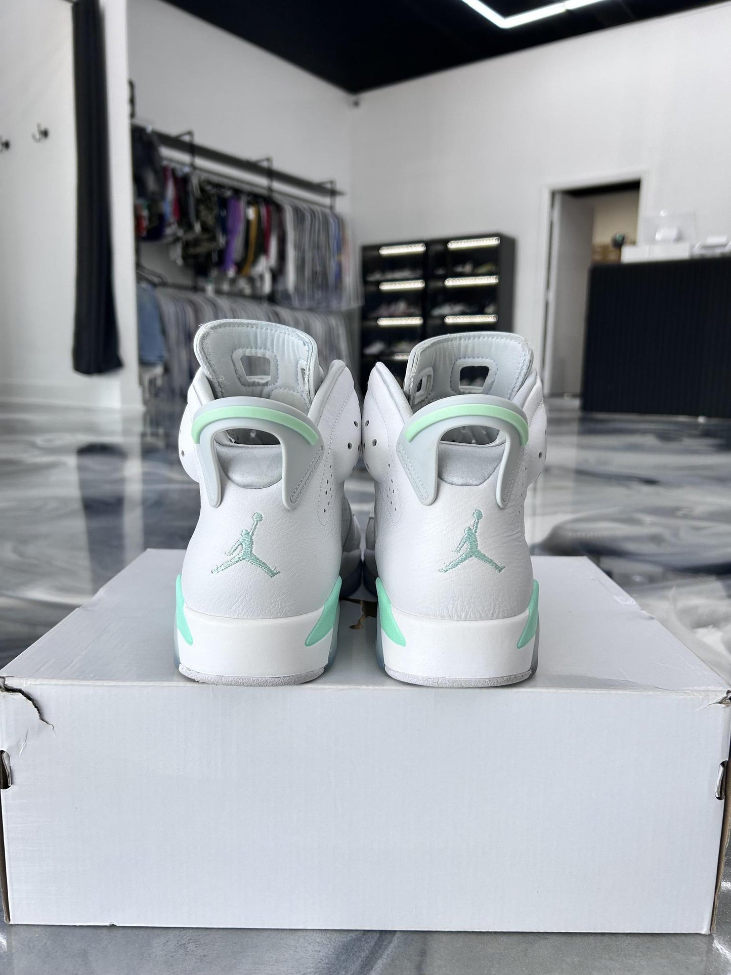 Jordan 6 "Mint" Used Size 8