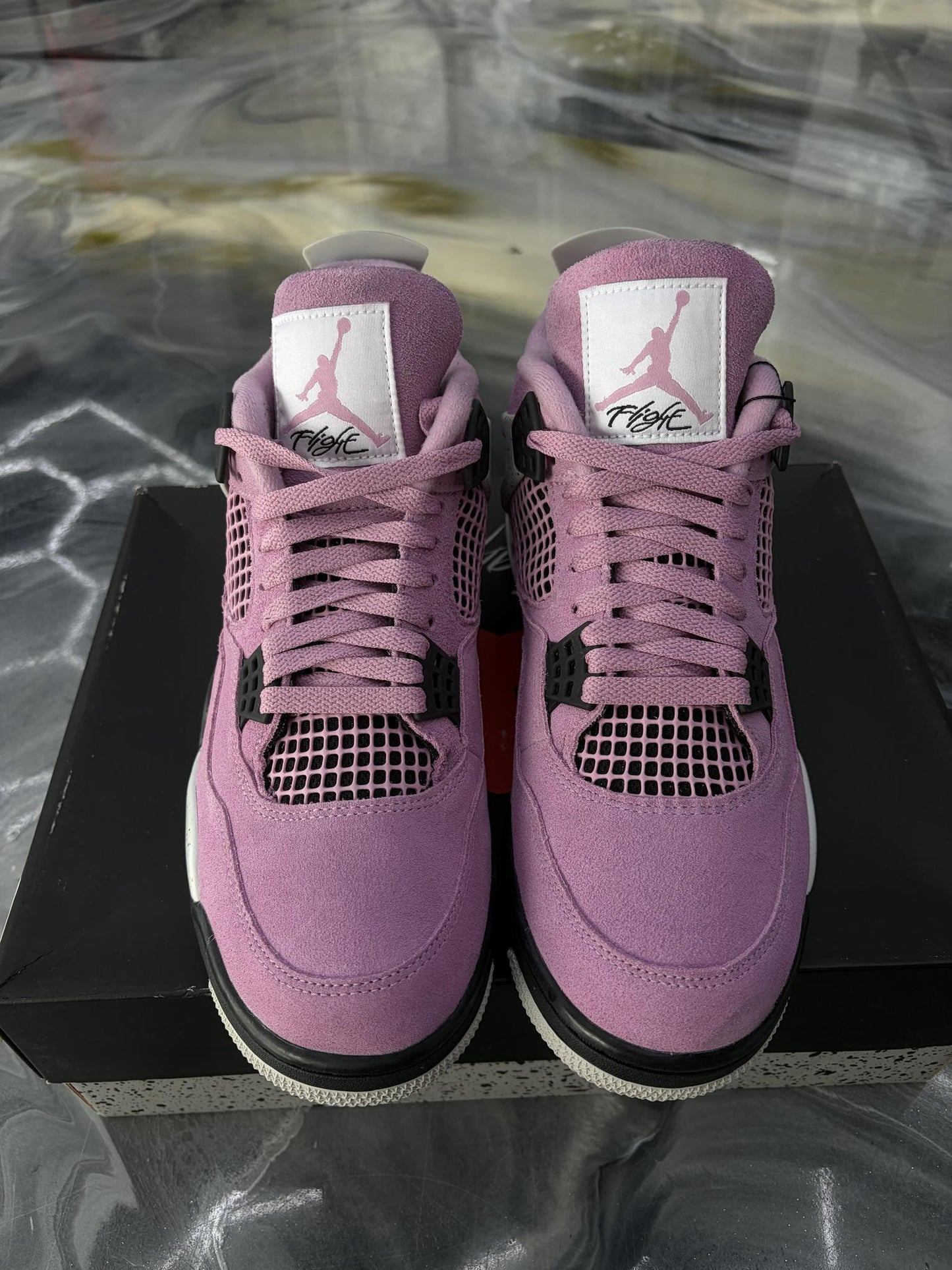 Jordan 4 "Pink Orchid" Used Size 12W/10.5M
