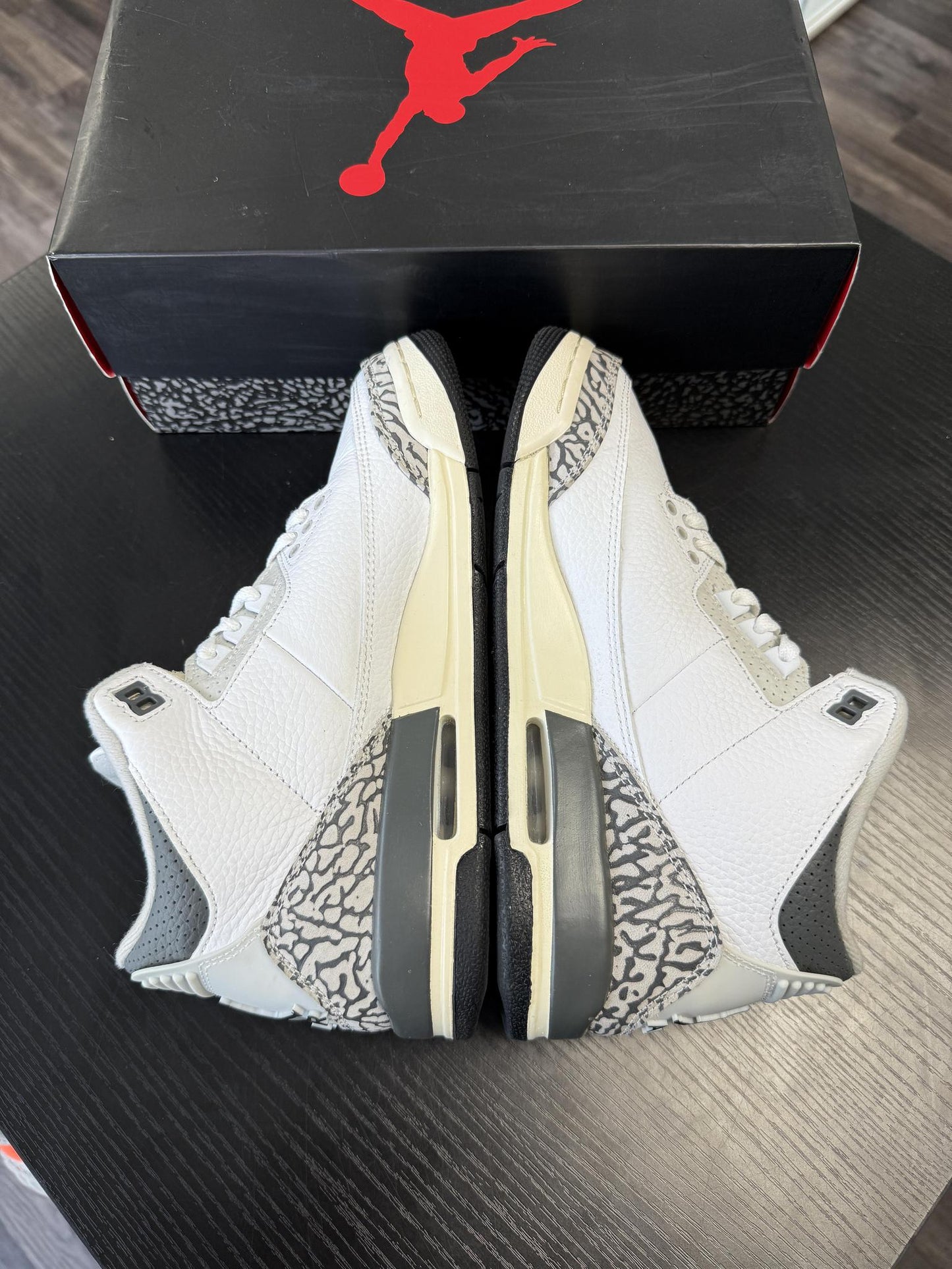 Jordan 3 "Hide N' Sneak" Used Size 7Y/8.5W