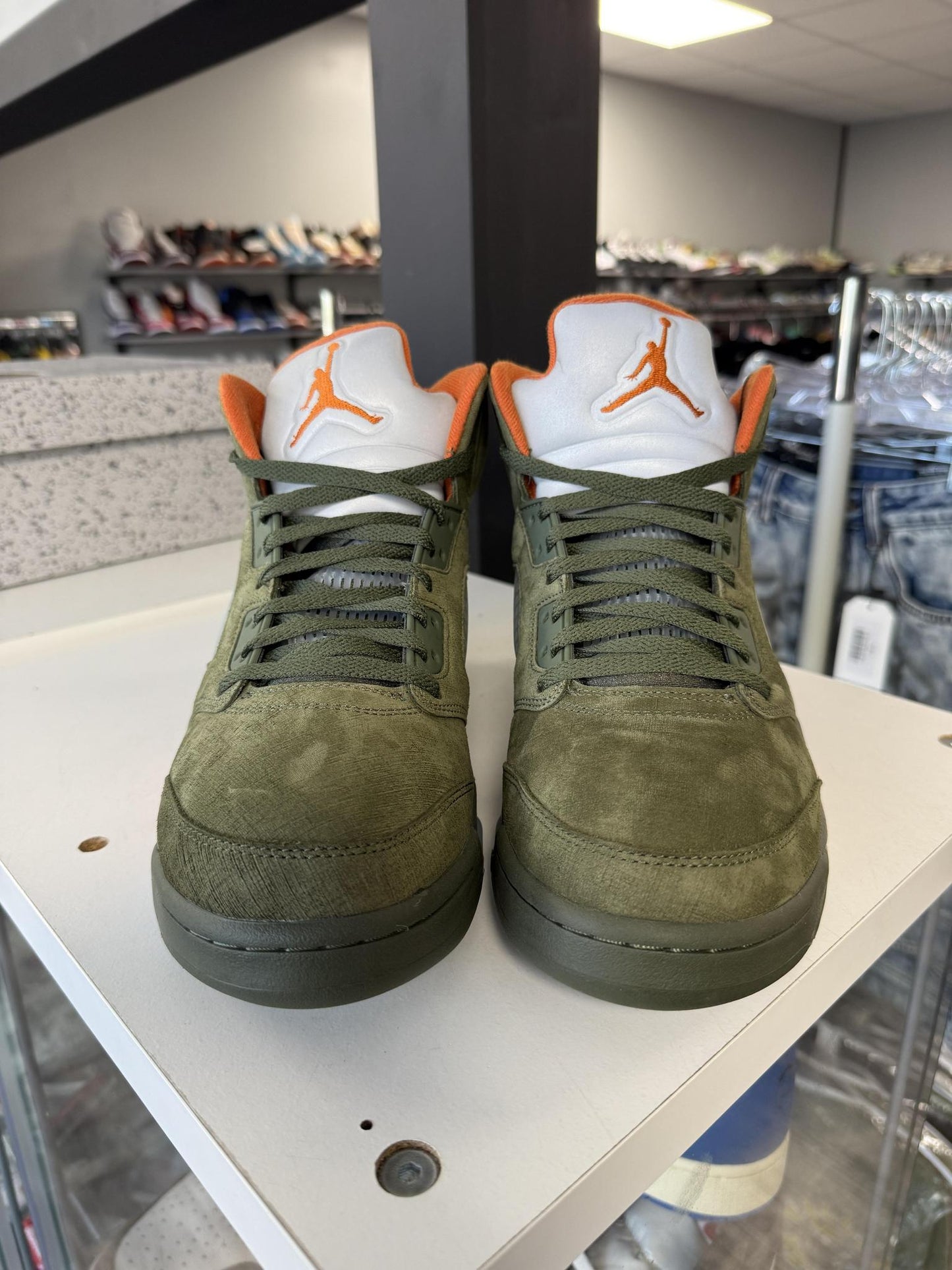 Jordan 5 "Olive" Used Size 10