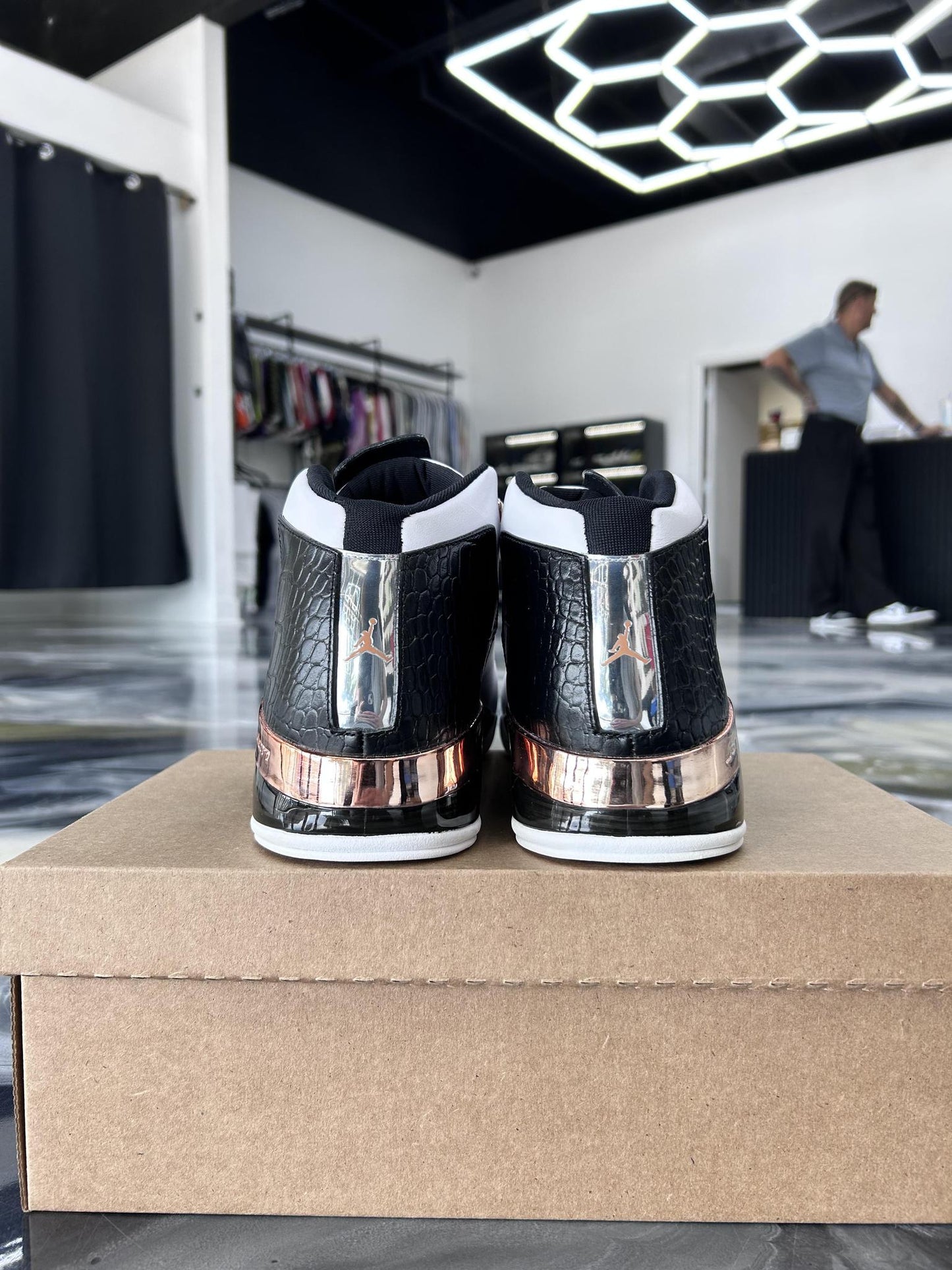 Jordan 17 "Copper" Used Size 11.5
