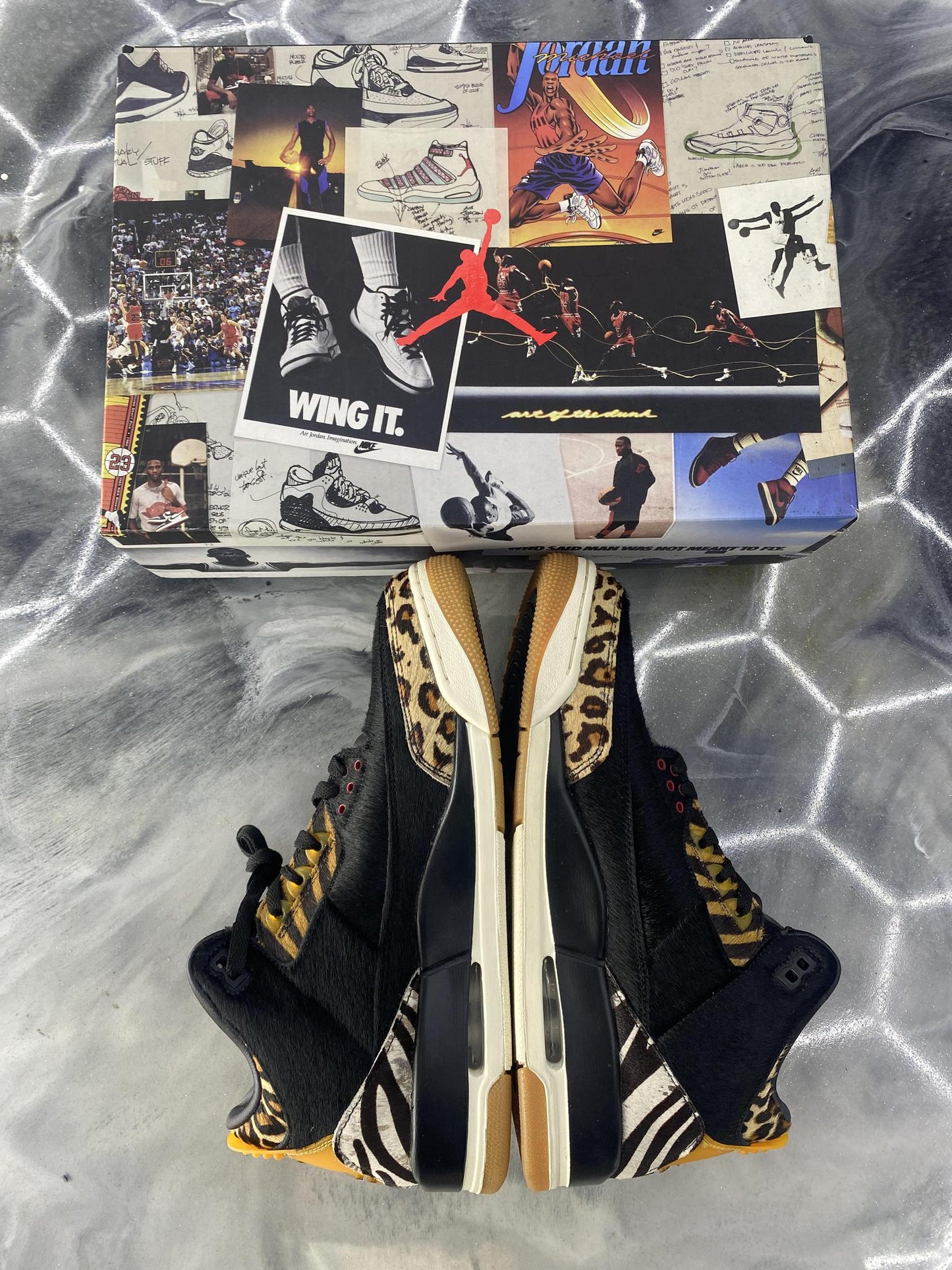 Jordan 3 "Animal Ambition" Used Size 12