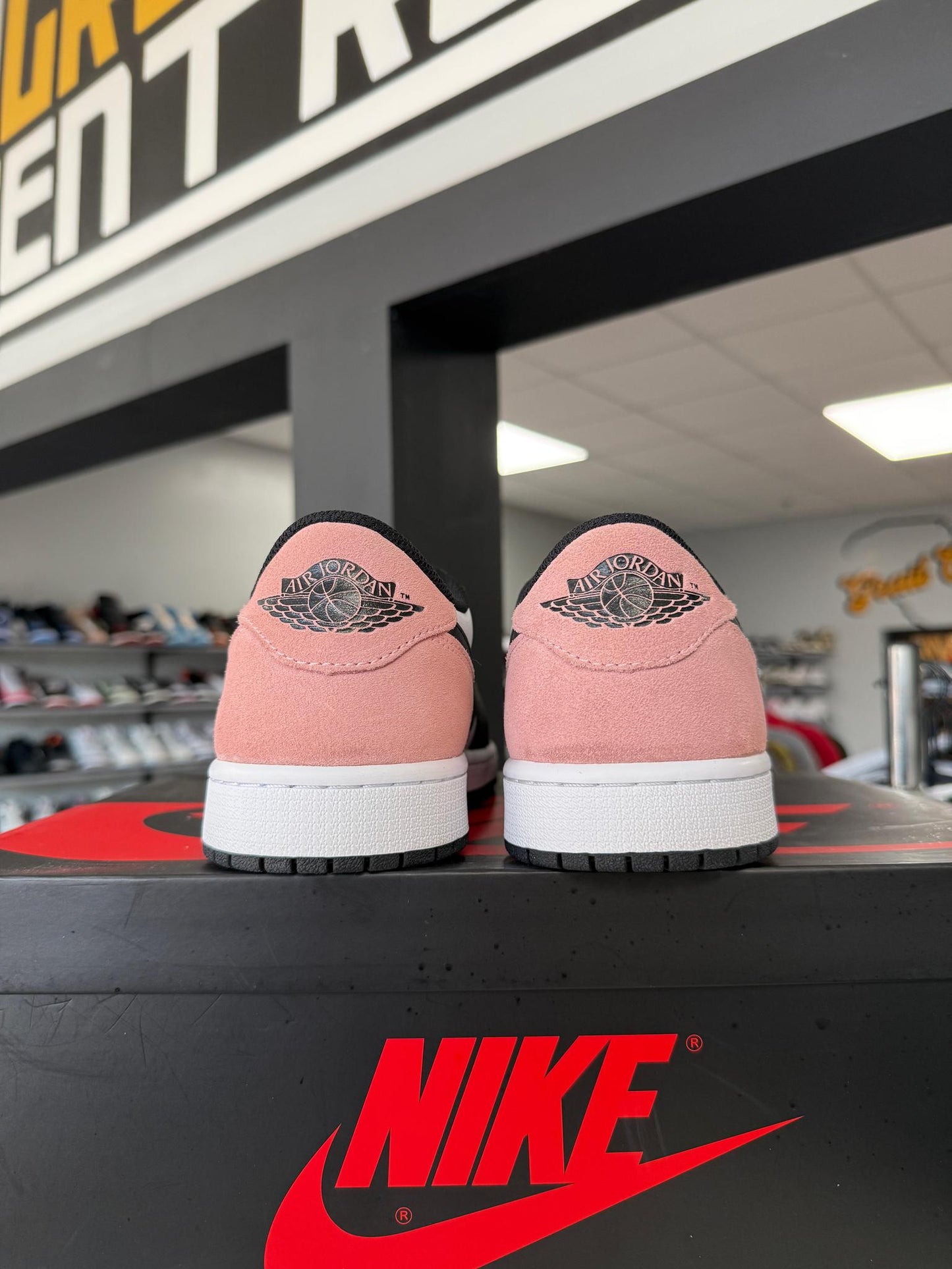 Jordan 1 Low "Bleached Coral" Used Size 10
