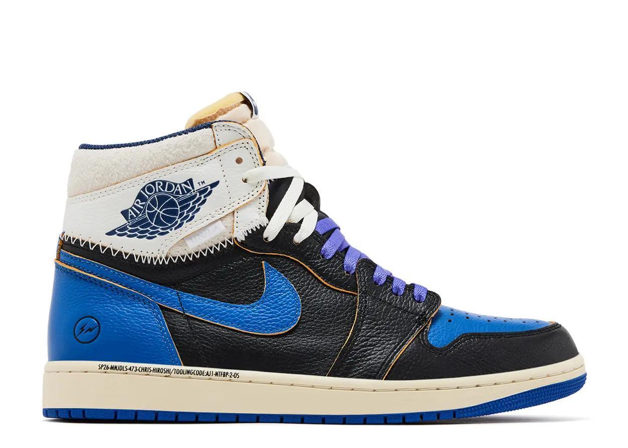 Jordan 1 x Union LA x Fragment "Sport Royal"