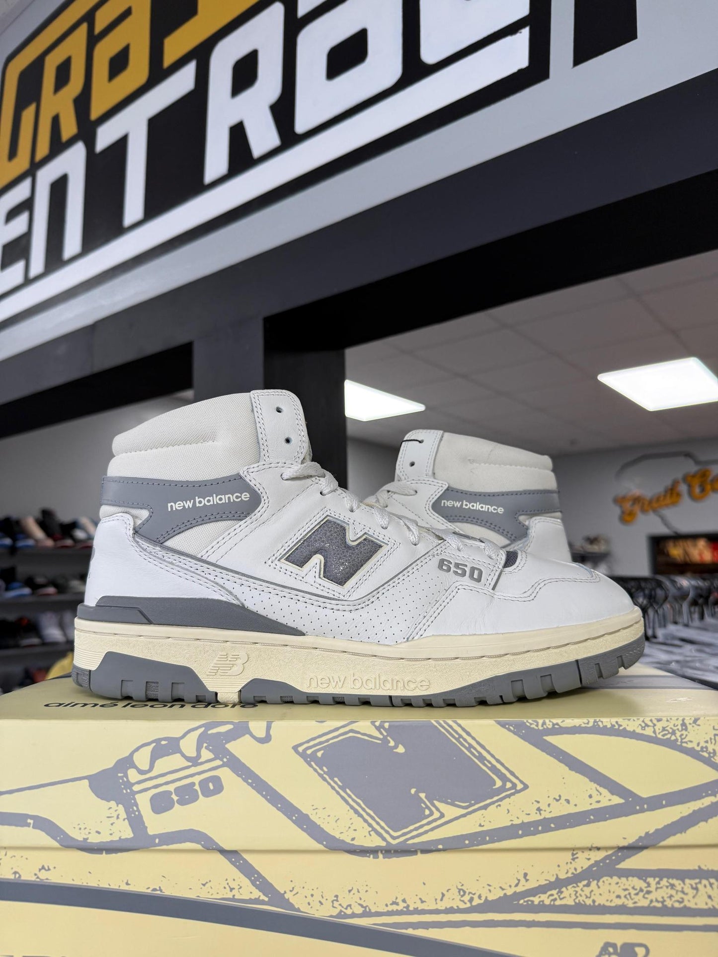 New Balance 650 x ALD "Grey" Used Size 10.5