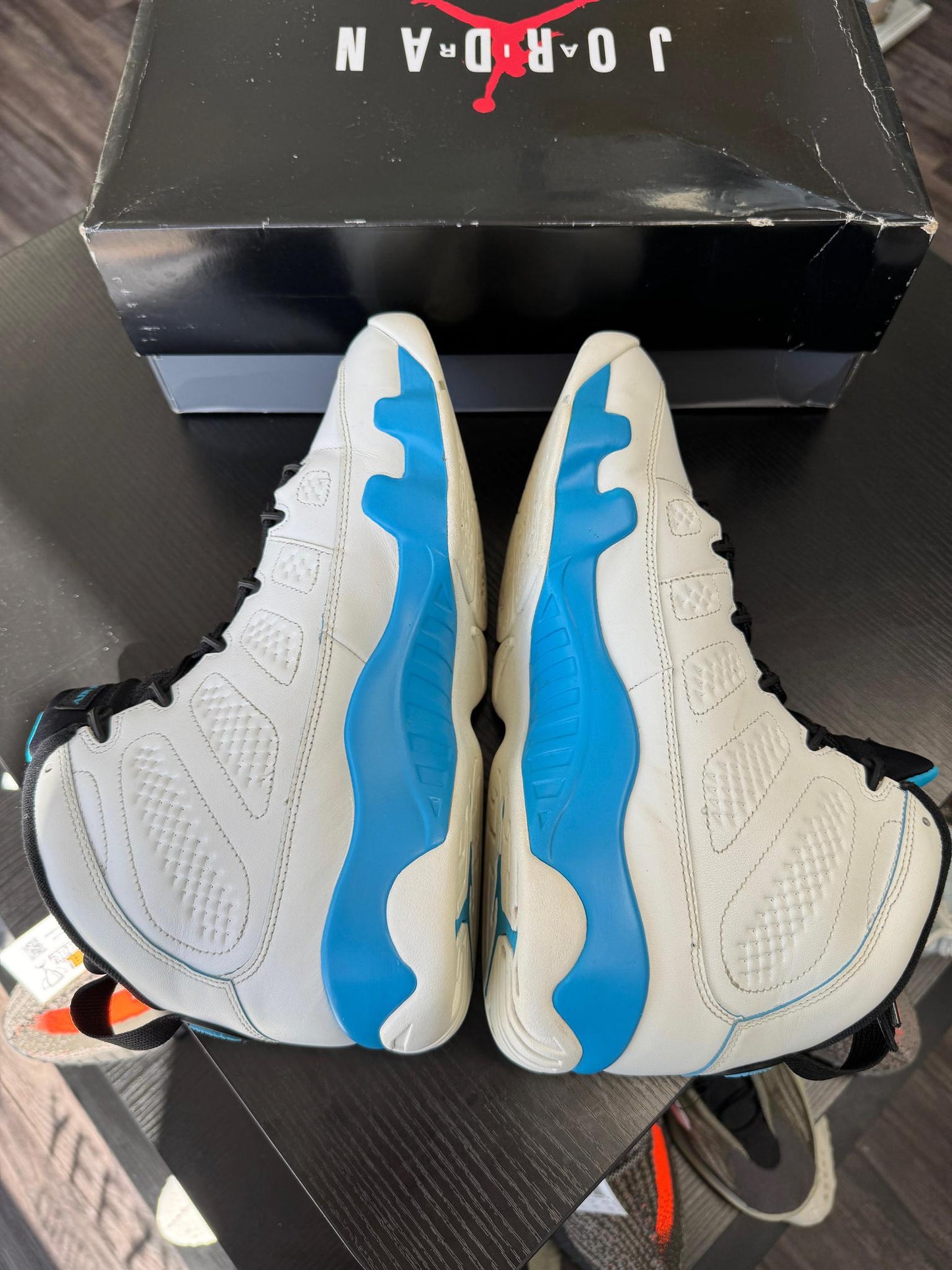 Jordan 9 "Powder Blue" Used Size 12