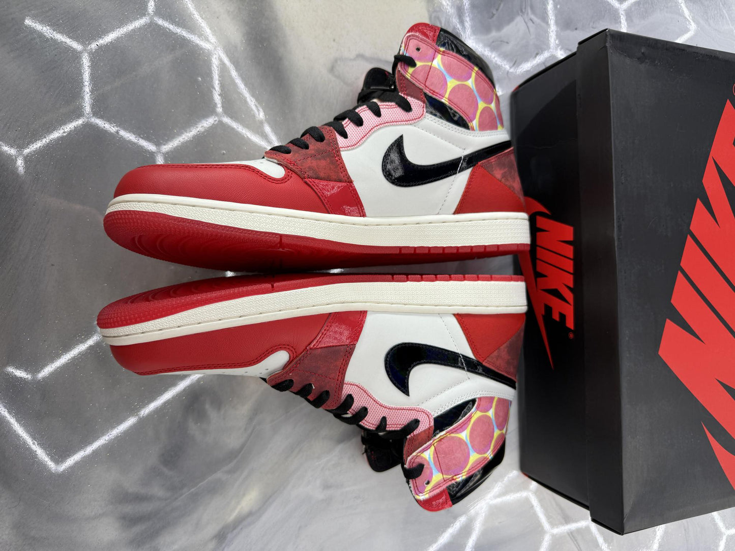 Jordan 1 "Across The Spiderverse" Used Size 15