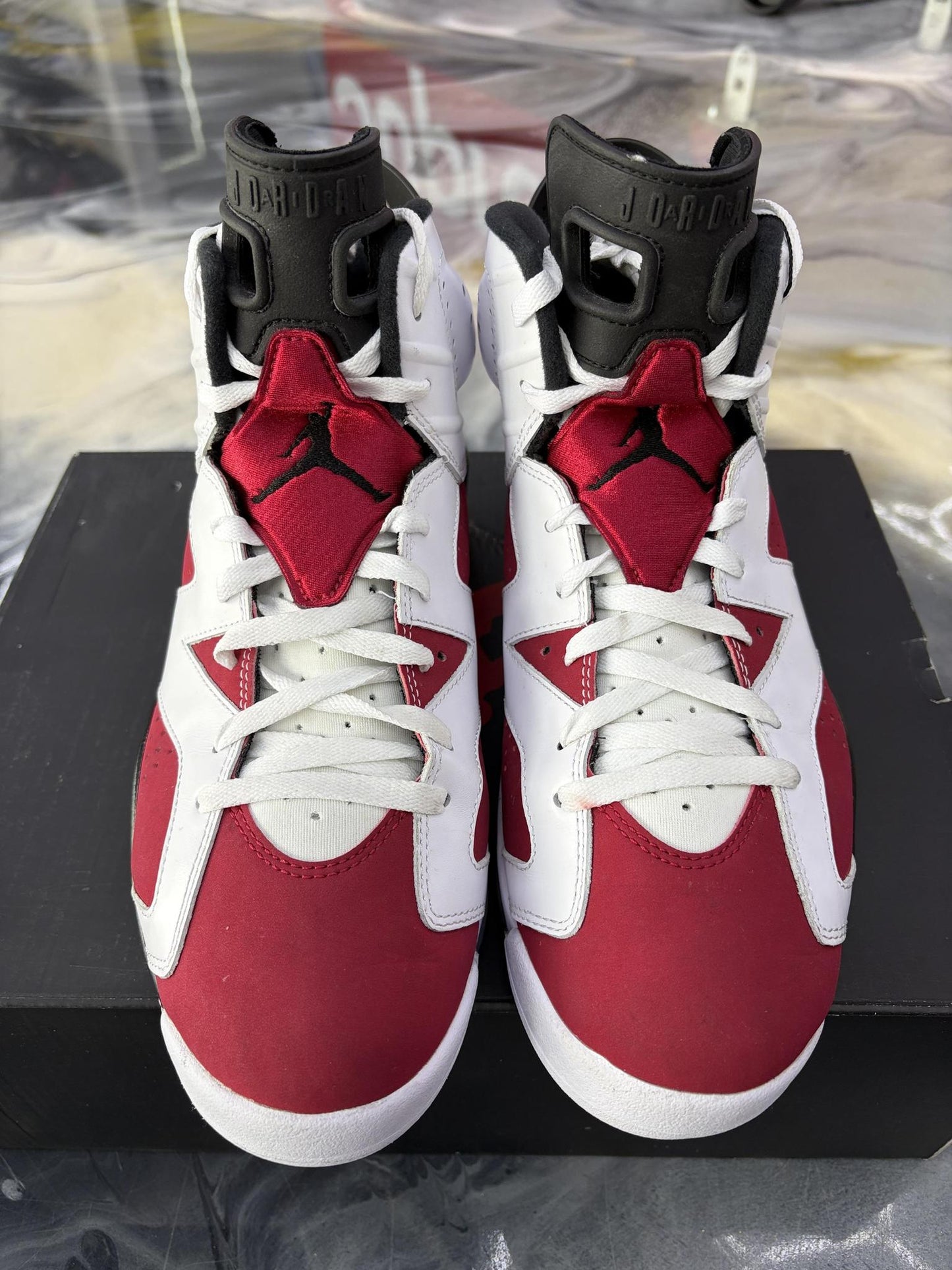 Jordan 6 "Carmine" Used Size 11