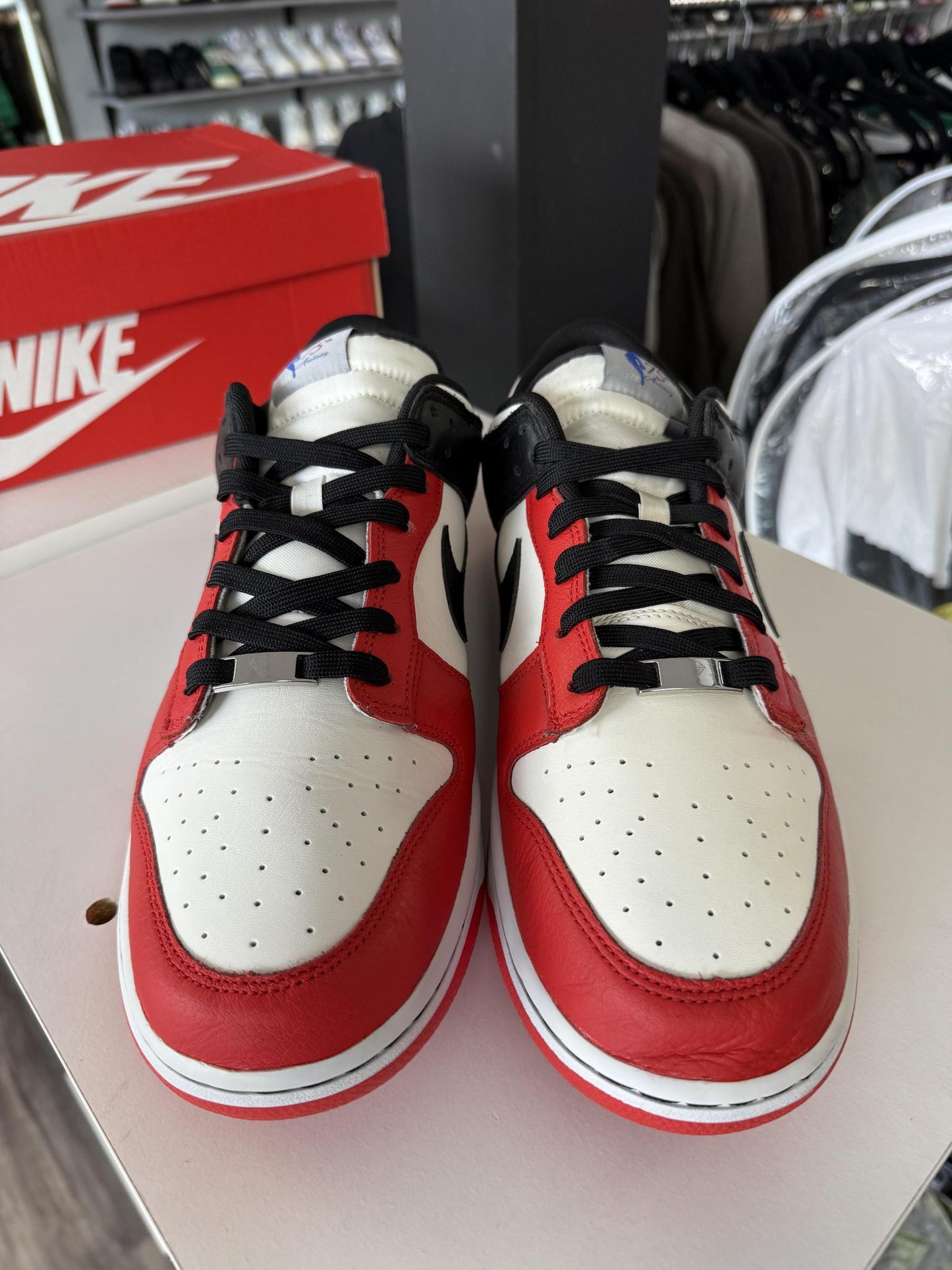 Nike Dunk Low "Chicago Split" Used Size 13