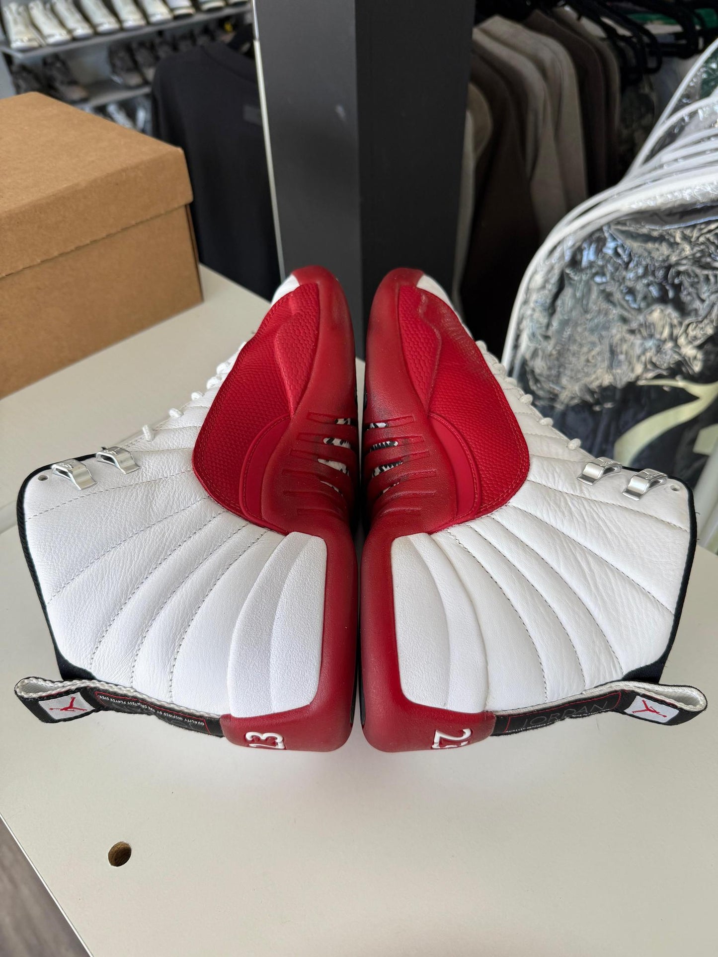 Jordan 12 "Cherry" Used Size 9