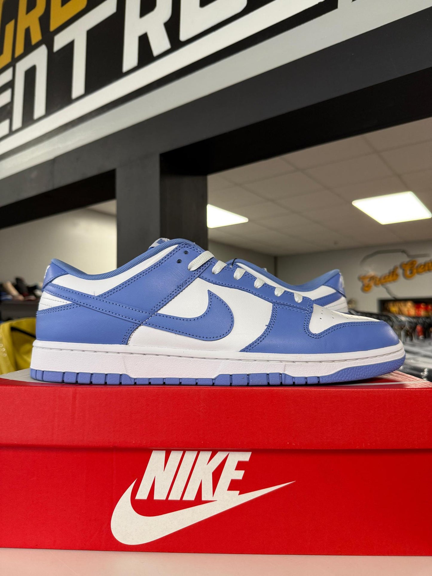 Nike Dunk Low "Polar Blue" Used Size 14