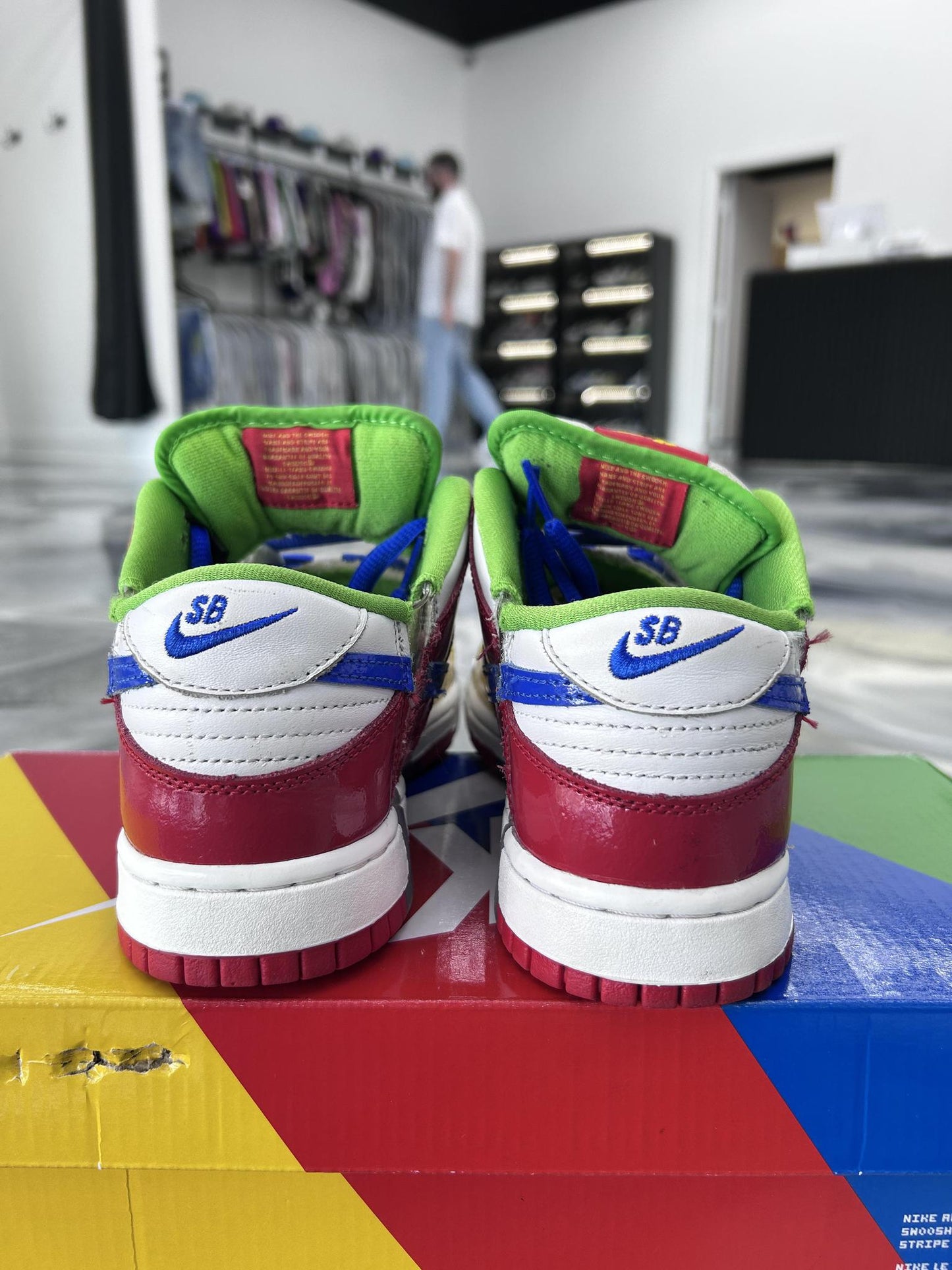 Dunk Low SB "Ebay" Used Size 7Y/8.5W
