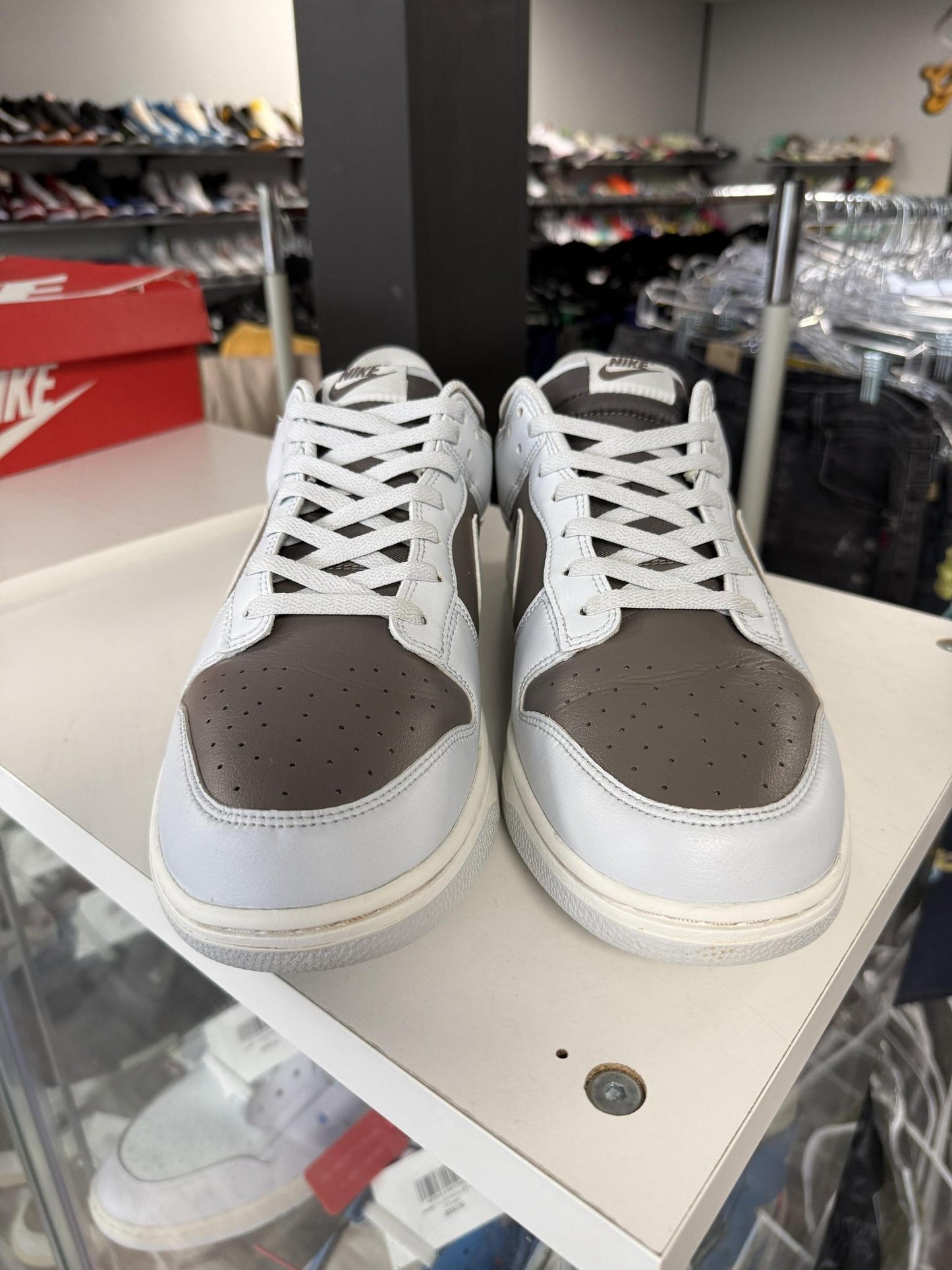 Dunk Low "Cave Stone Pure Platinum" Used Size 15