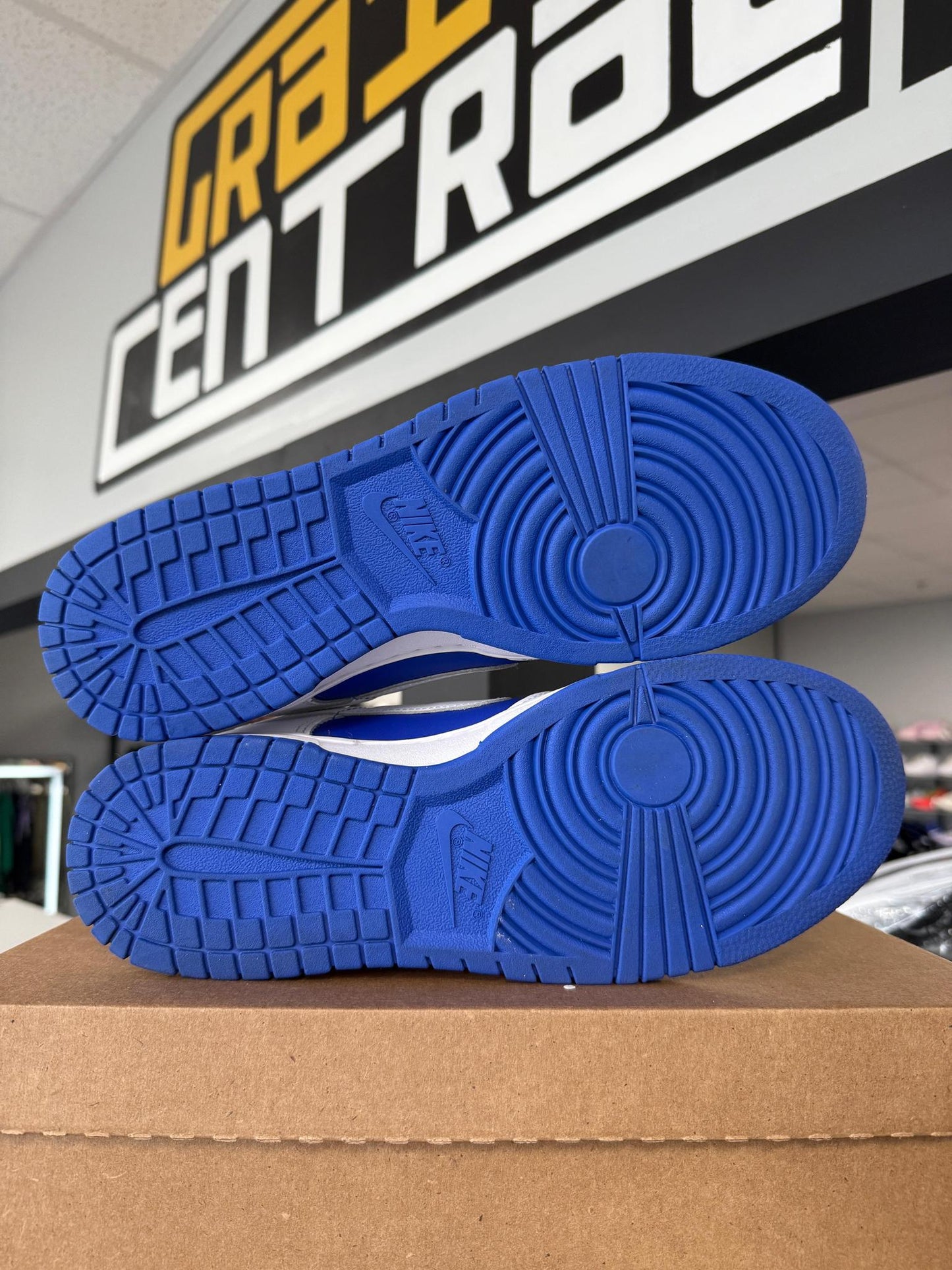 Nike Dunk Low "Racer Blue" Used Size 10