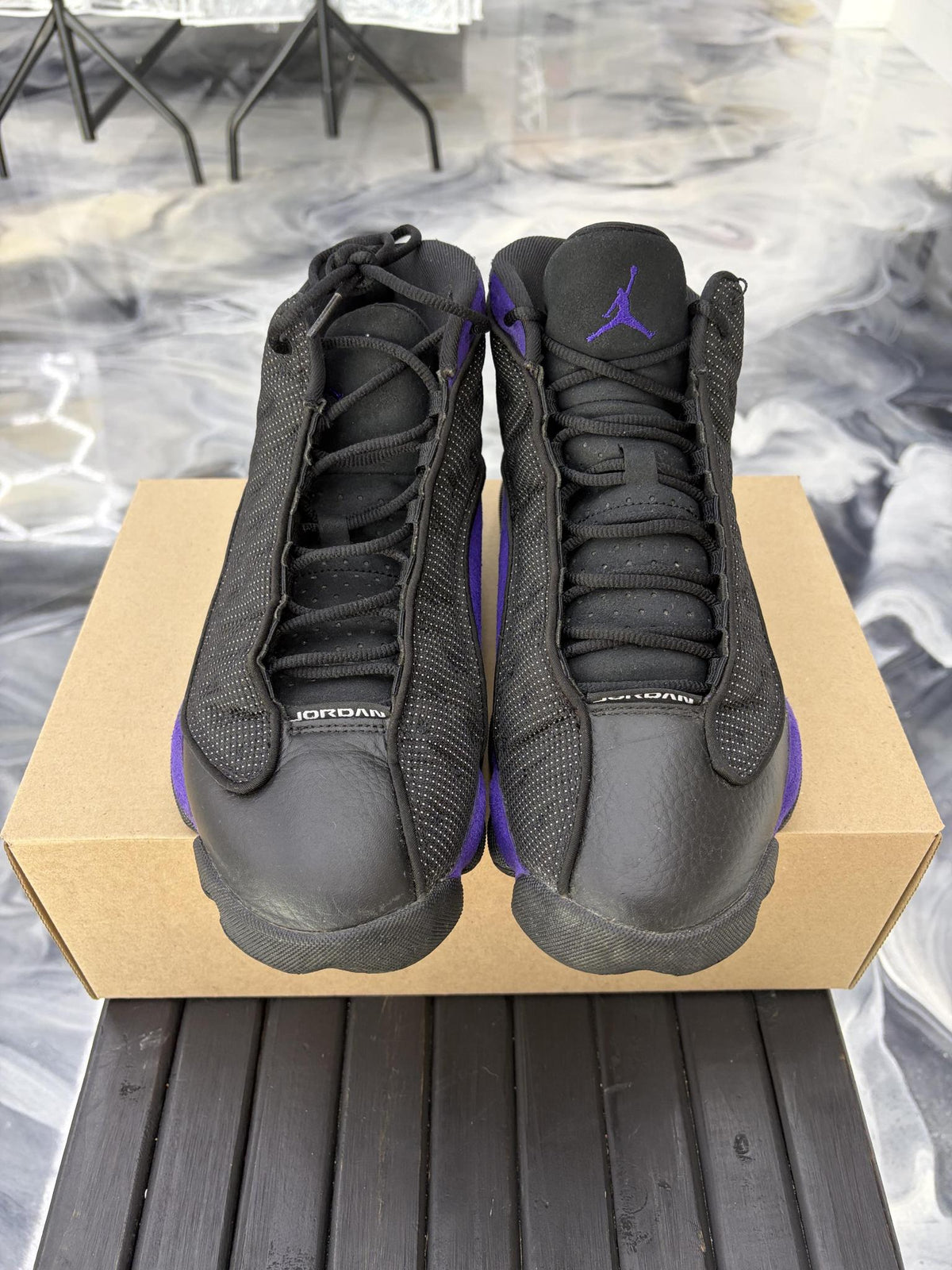 Jordan 13 "Court Purple" Used Size 10.5