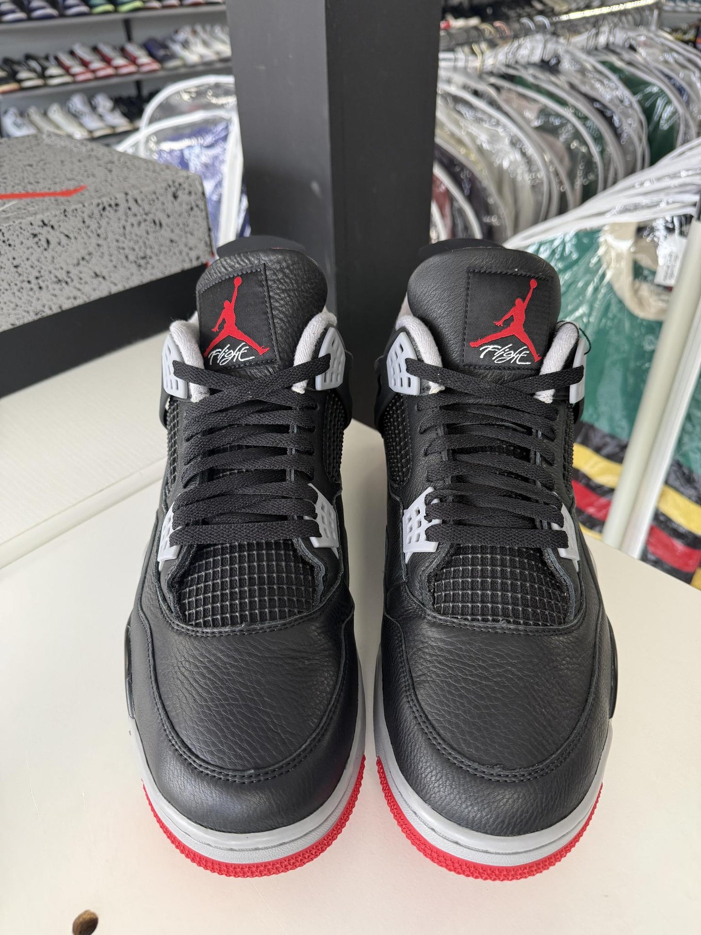 Jordan 4 "Bred Reimagined" Used Size 14