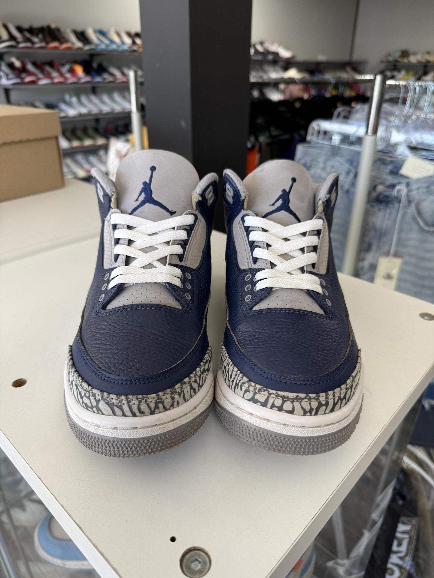 Jordan 3 "Georgetown" Used Size 8