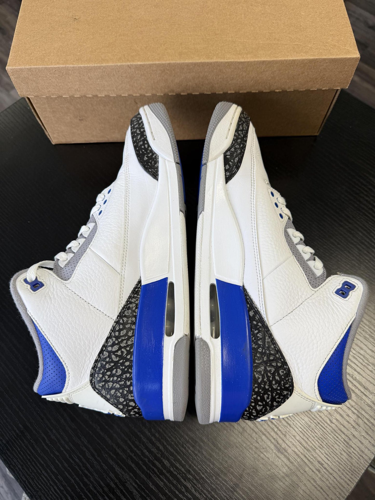 Jordan 3 "Racer Blue" Used Size 11