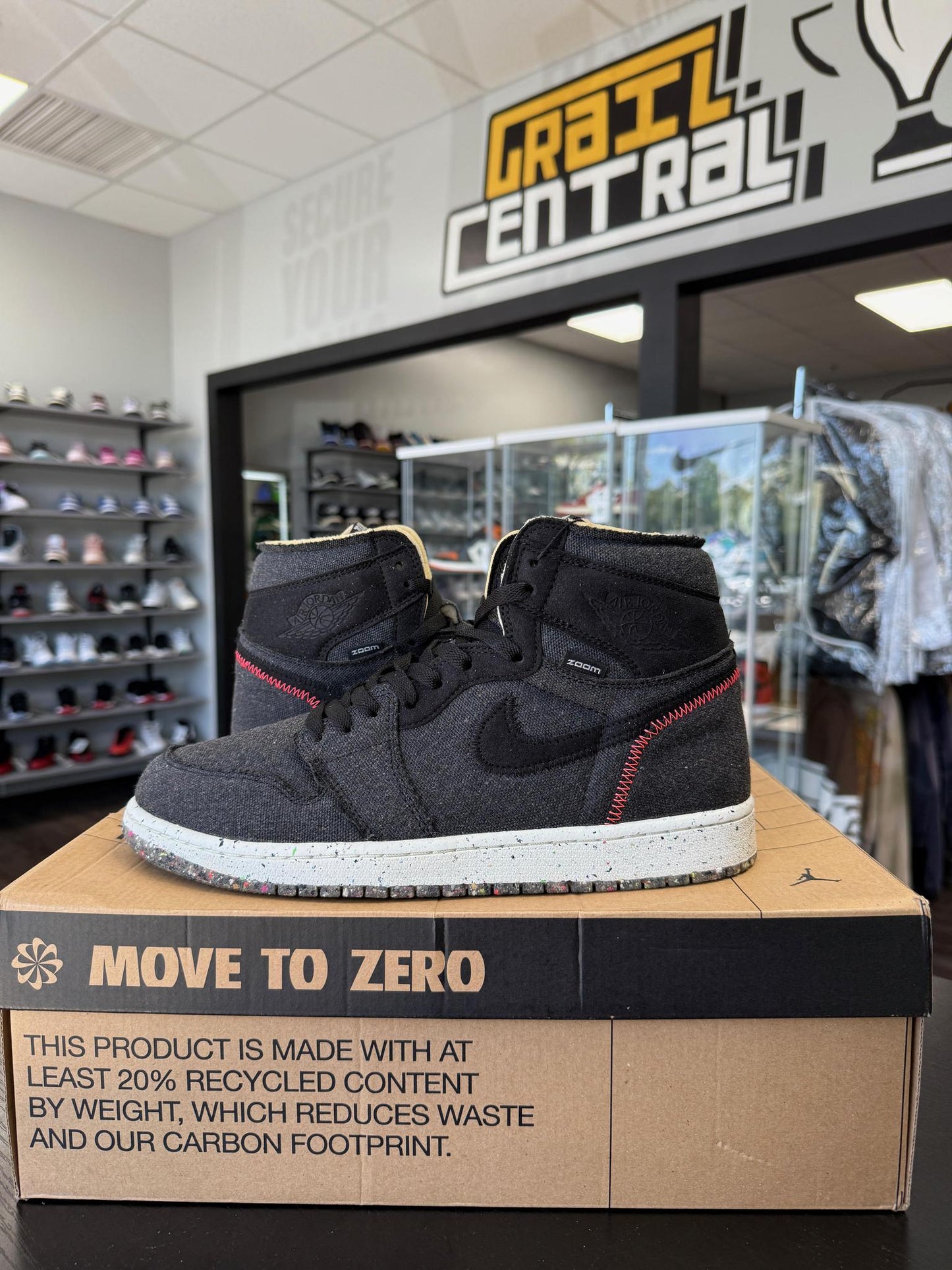 Jordan 1 Zoom Air "Crater" Used Size 10.5