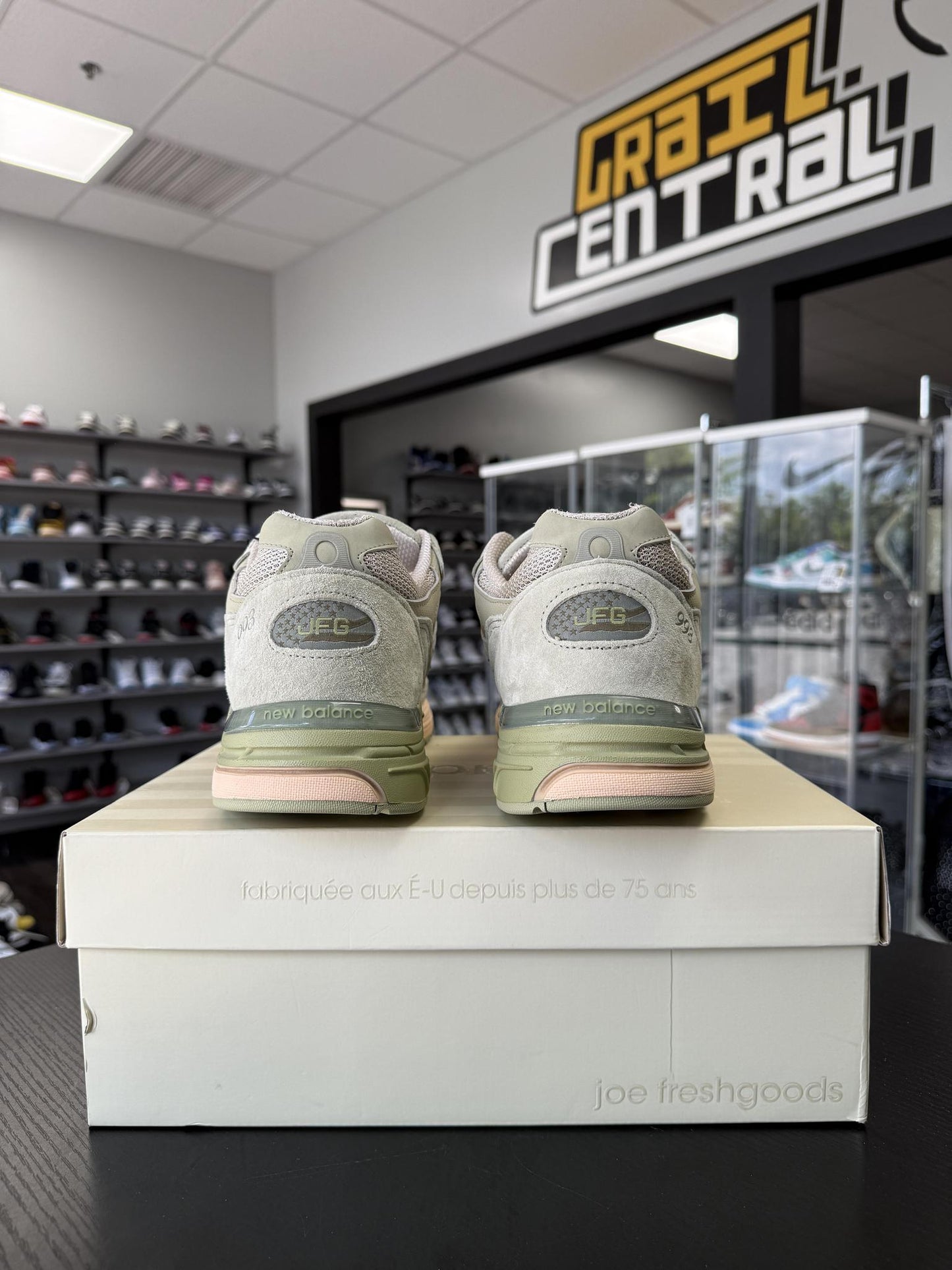 New Balance 993 x JFG "Art Sage" Used Size 13