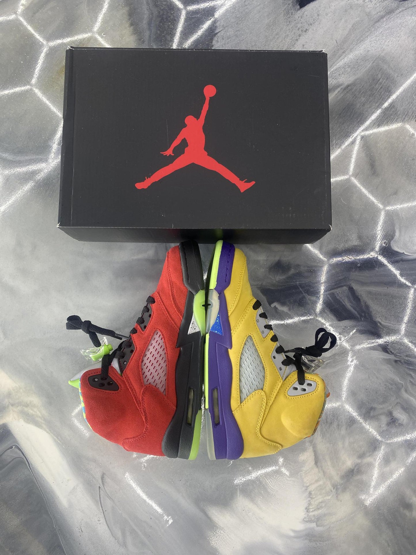 Jordan 5 "What The" Used Size 5Y/6.5