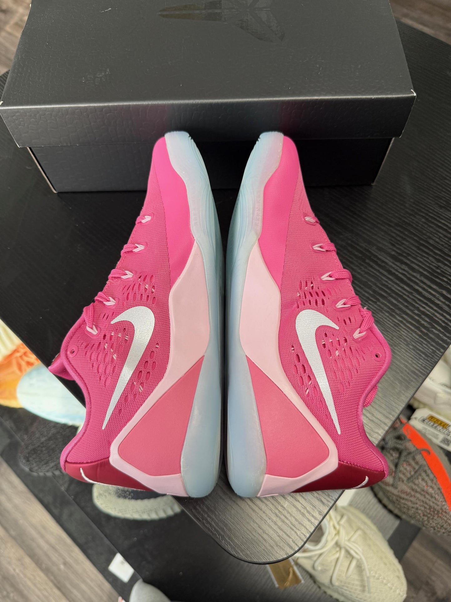 Nike Kobe 9 Low Protro x Kay Yow "Think Pink" Used Size 9.5