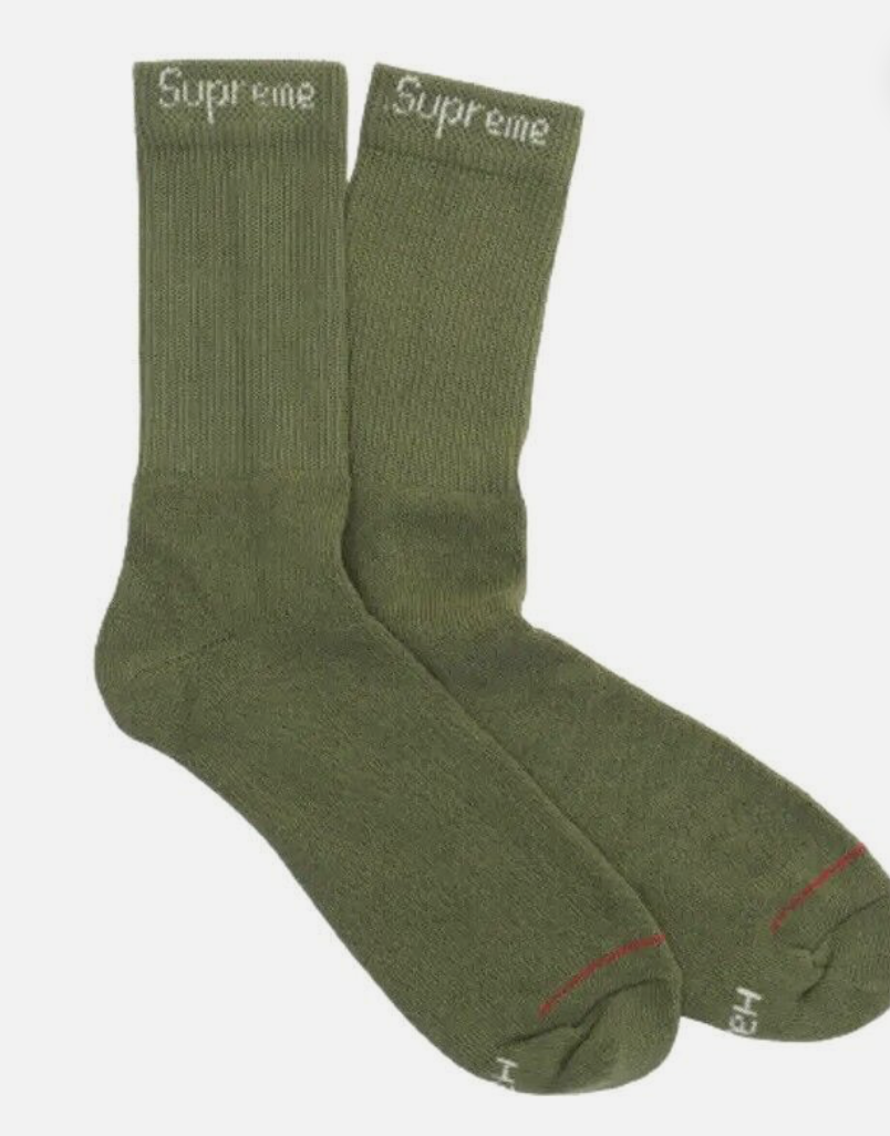 Supreme x Hanes Socks (One Pair)