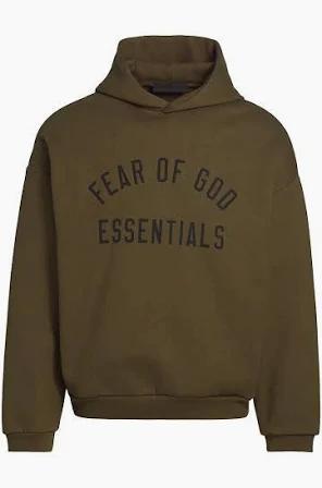 Essentials Fleece Hoodie "Olive"