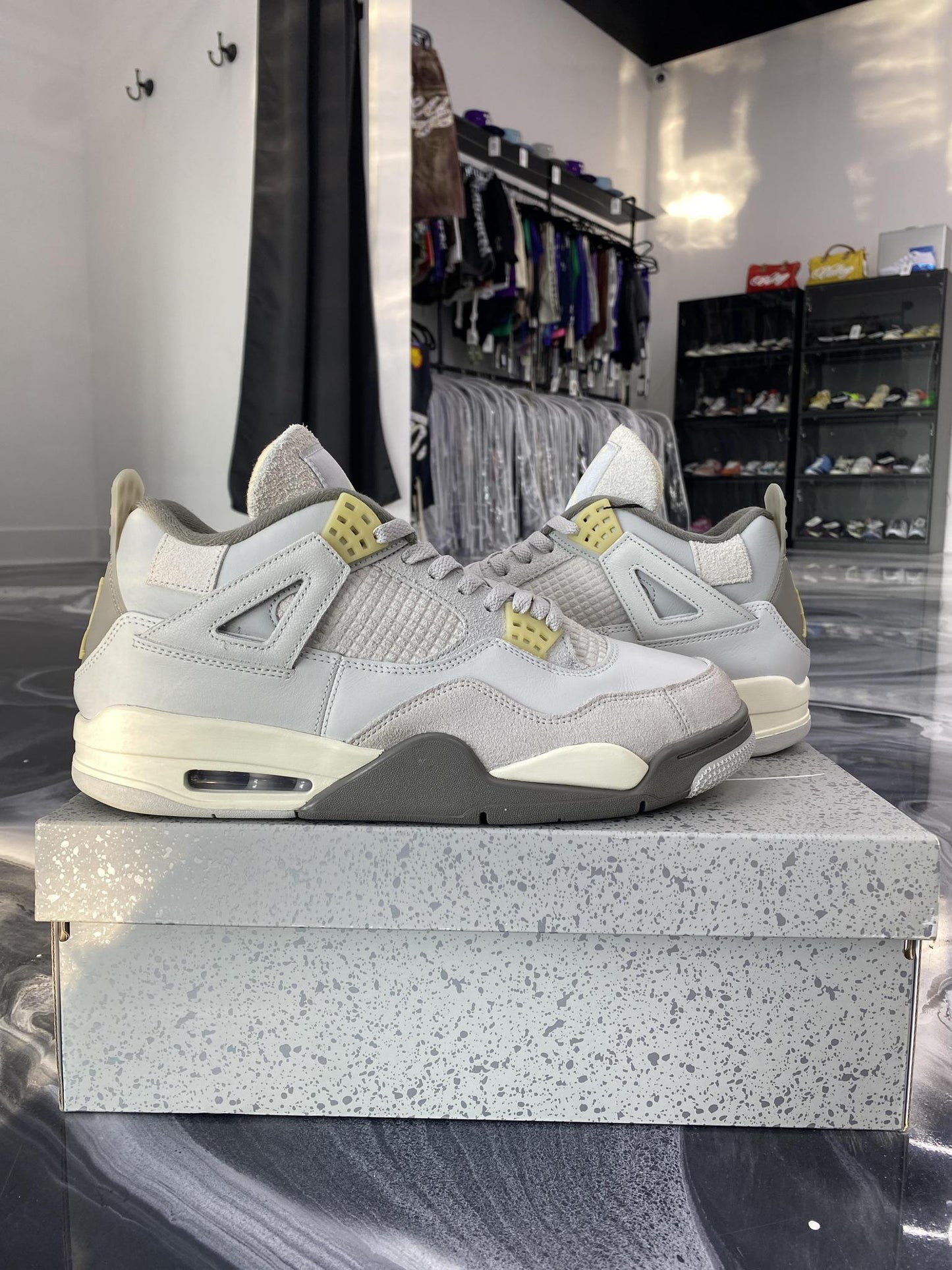 Jordan 4 "Craft Sail" Used Size 13