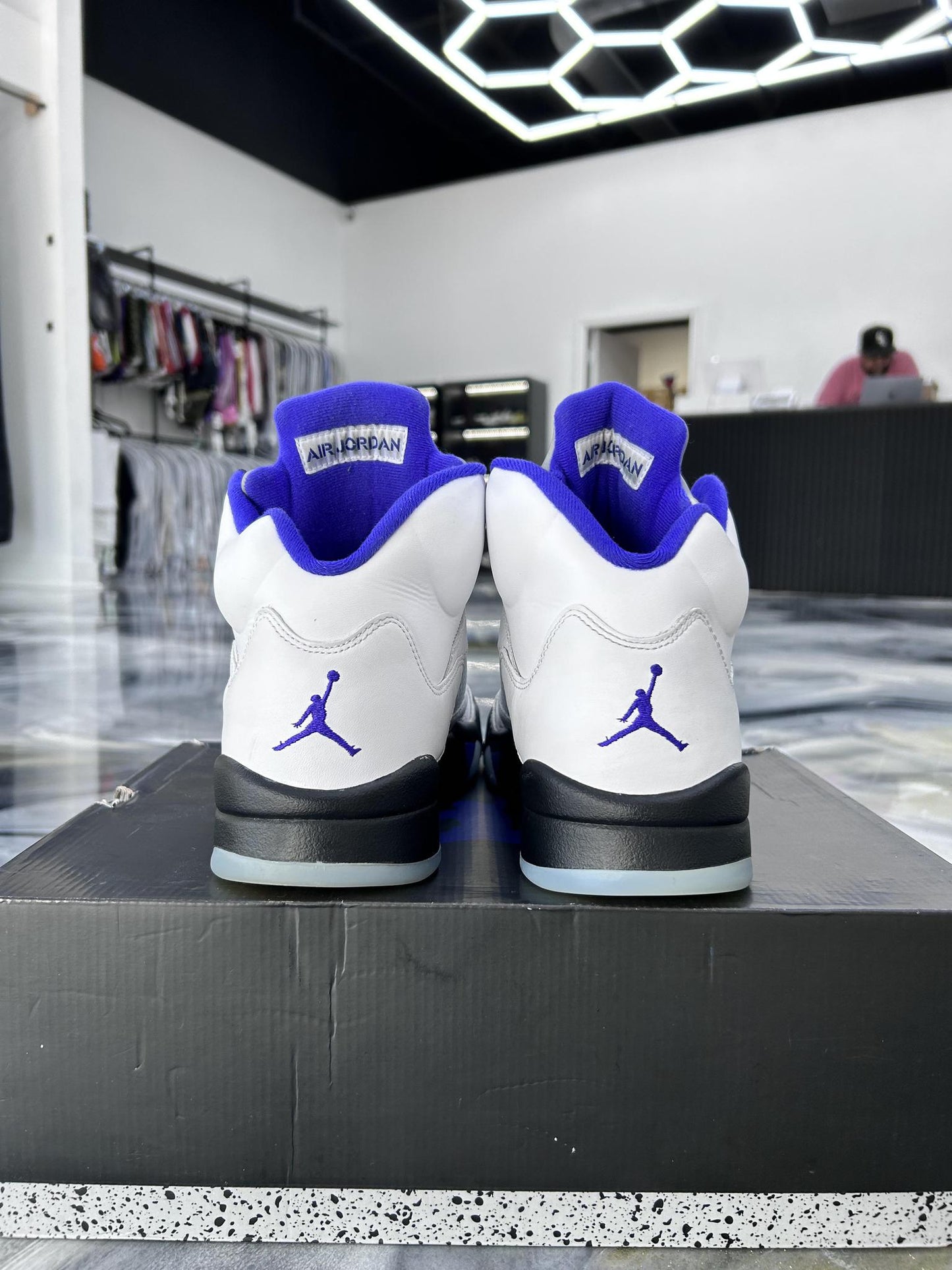 Jordan 5 "Concord" Used Size 12