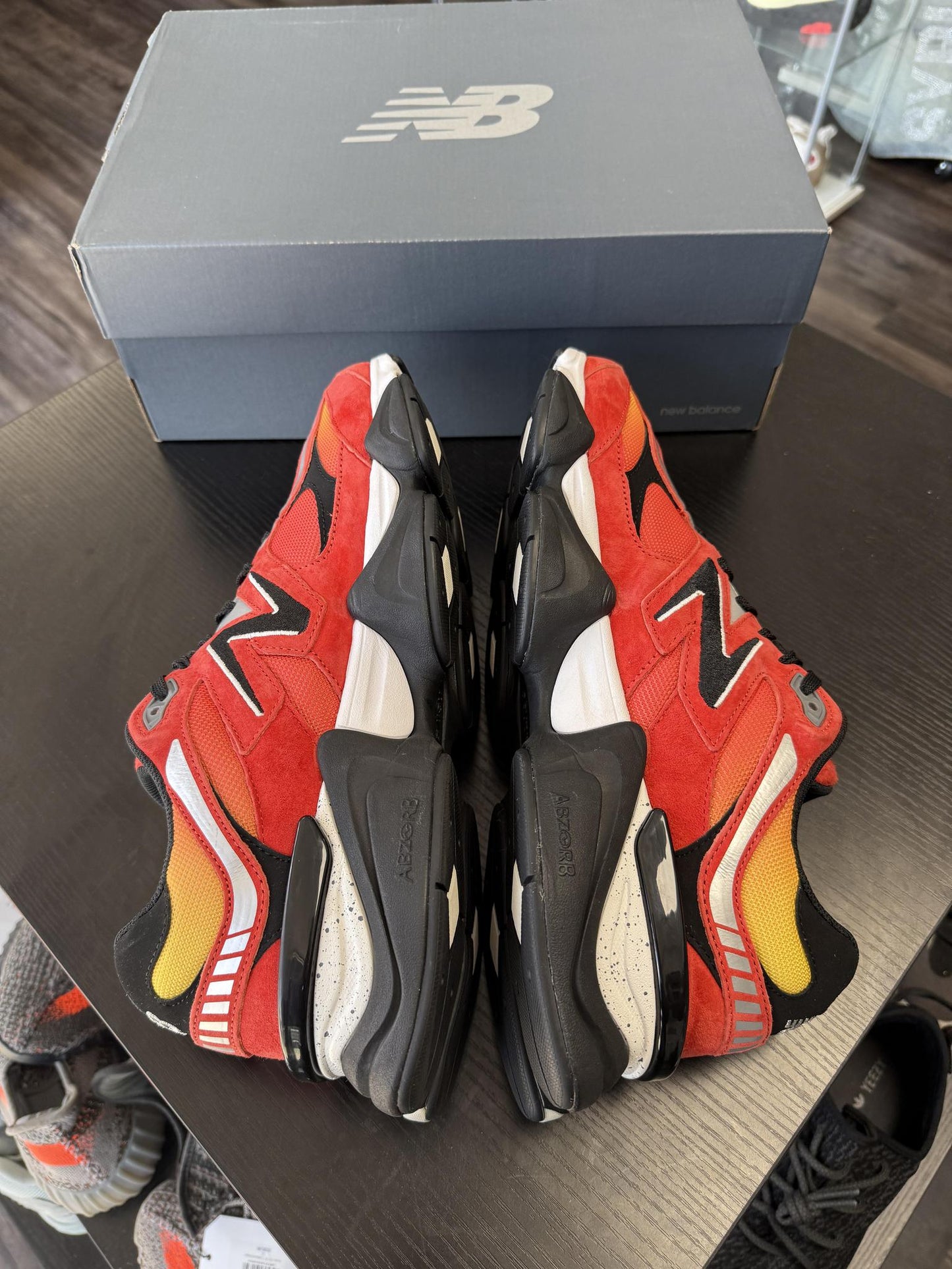New Balance 9060 "DTLR Red" Used Size 14