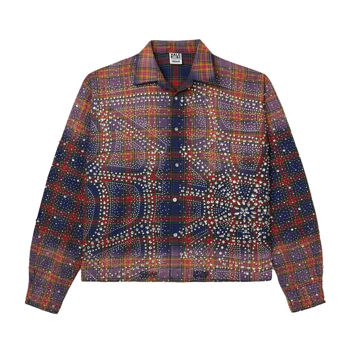 Vale Crystal Flannel "Purple Fever"