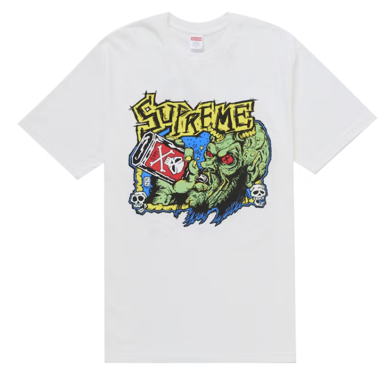 Supreme x Rob Zombie Tee "White"