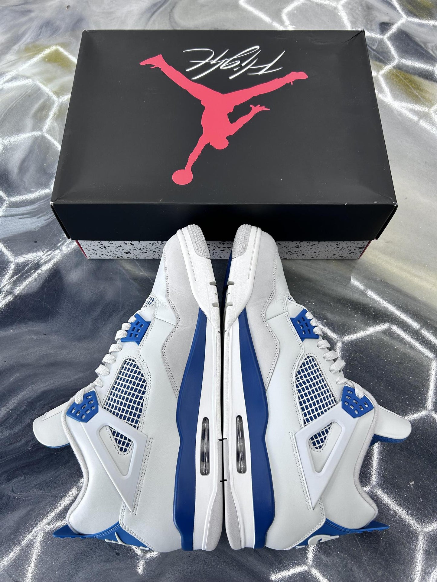 Jordan 4 "Military Blue" Used Size 14