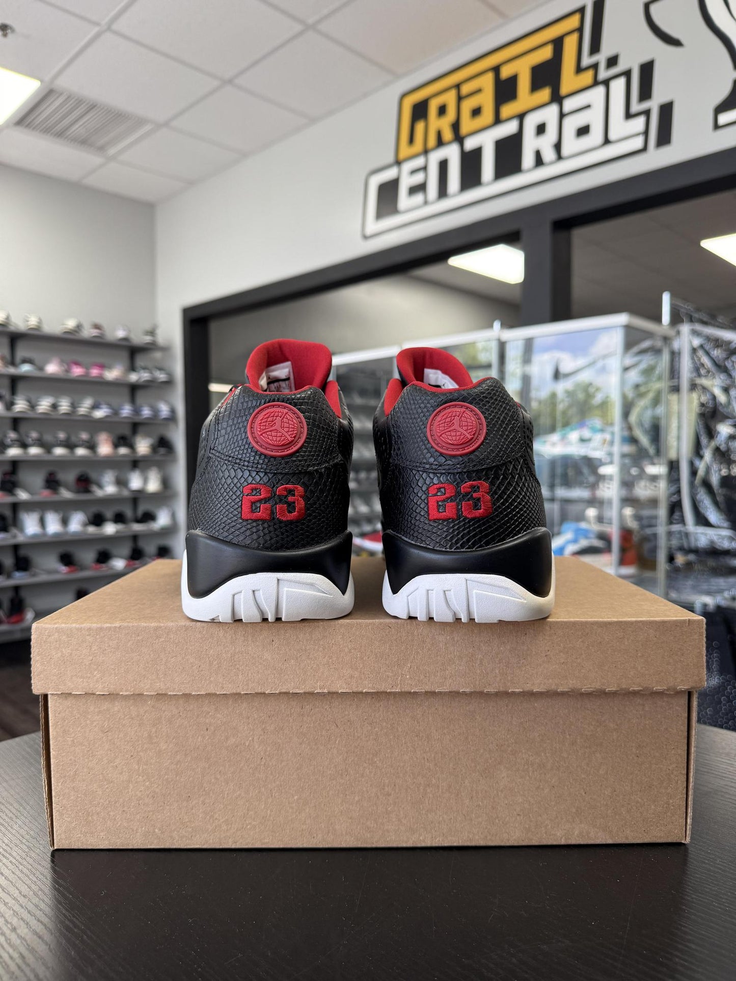Jordan 9 Low "Snakeskin" Used Size 14