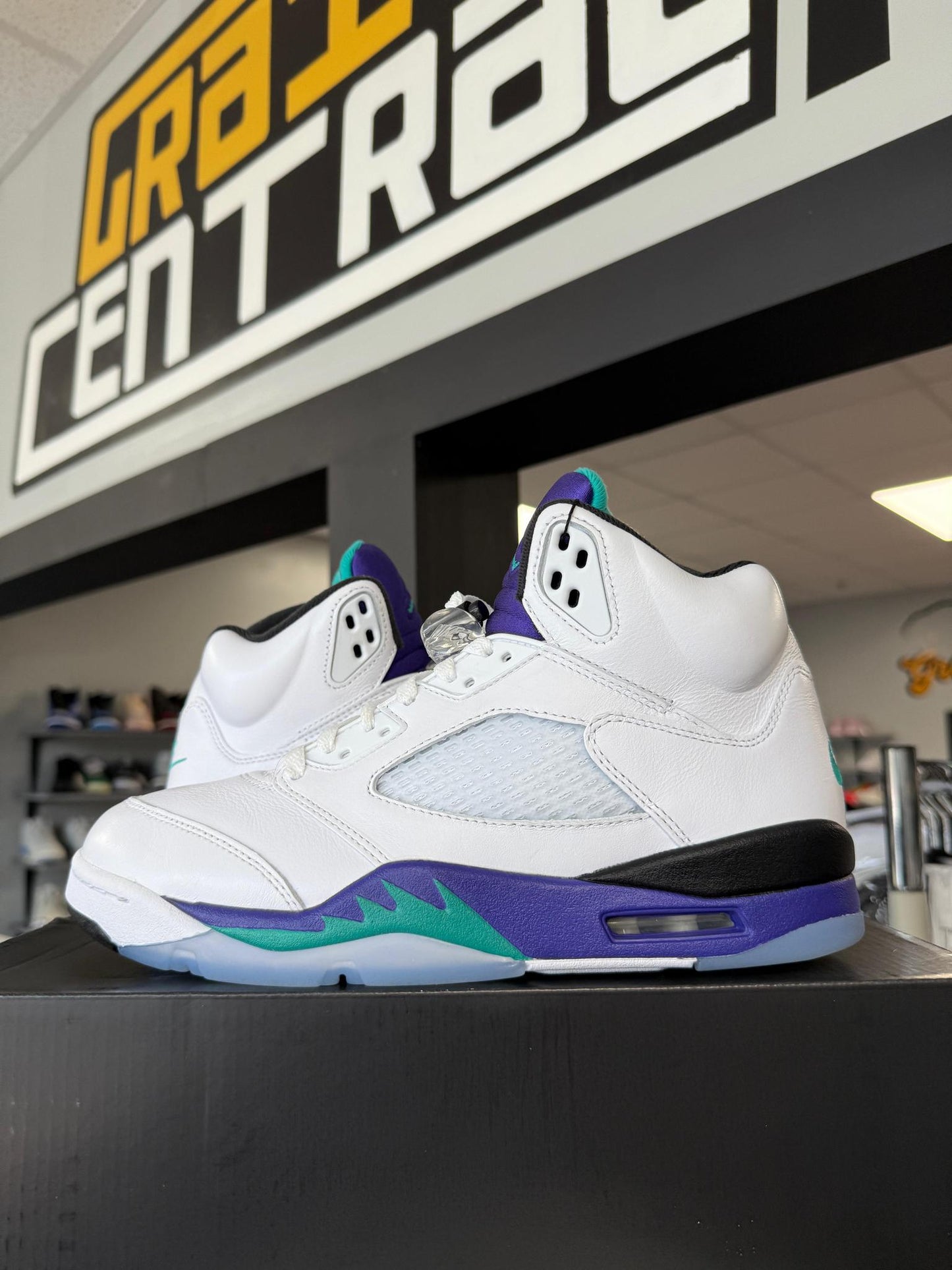 Jordan 5 "Grape" Used Size 9.5