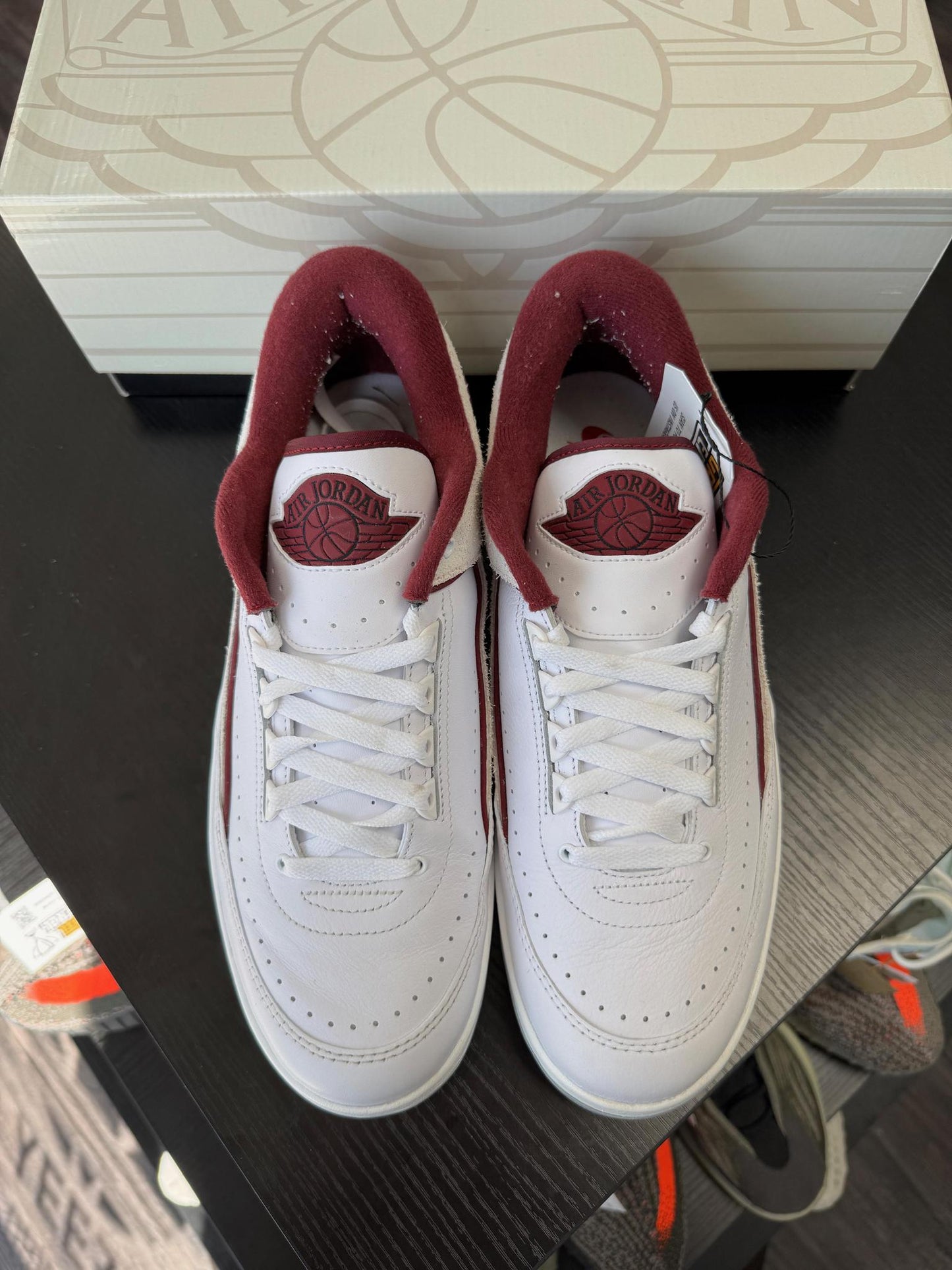 Jordan 2 Low "Cherry Wood" Used Size 12