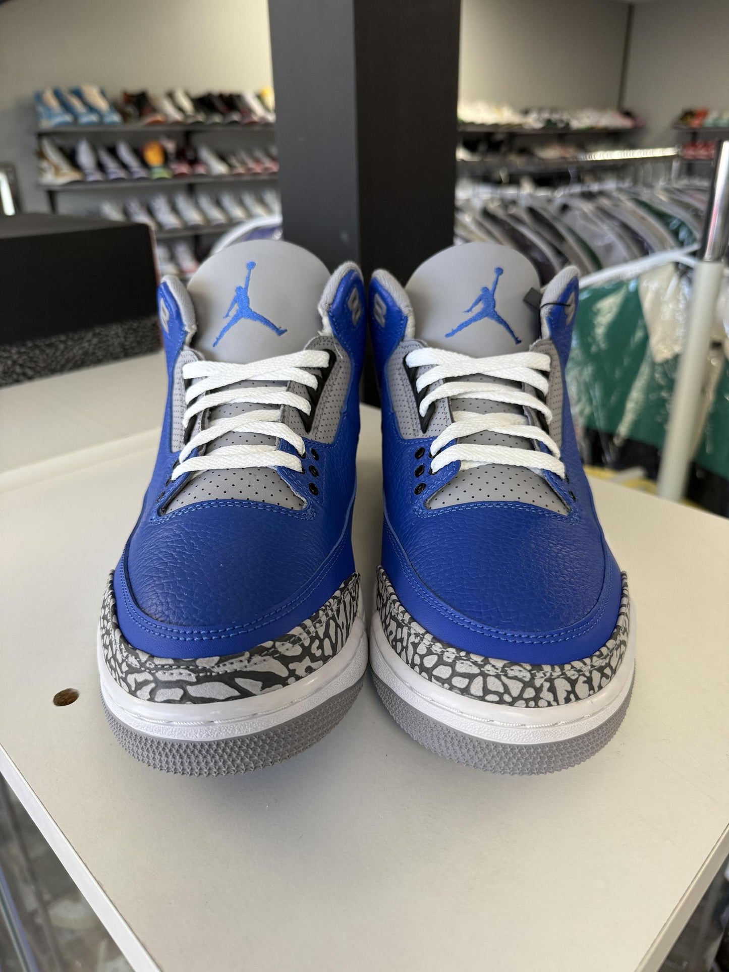 Jordan 3 "Varsity Royal" Used Size 12
