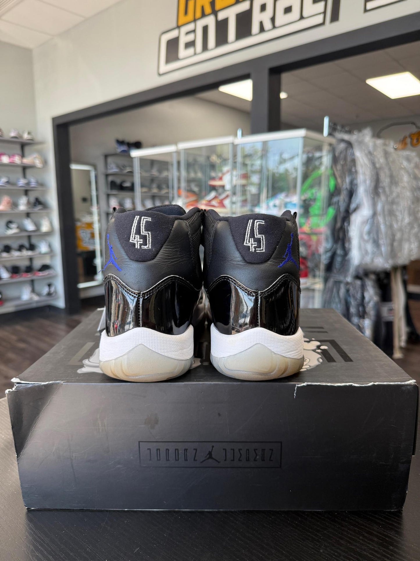 Jordan 11 "Space Jam" Used Size 8