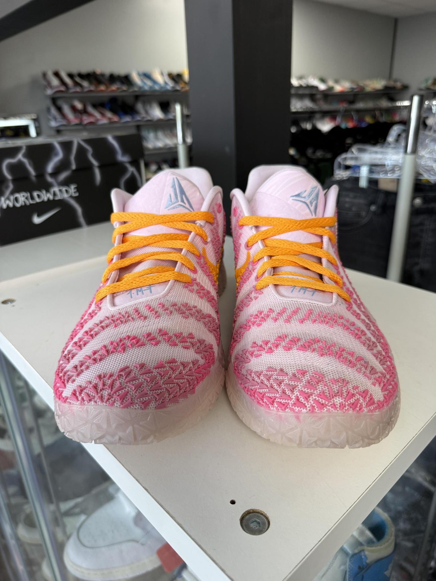 Nike Ja 3 "Pink Foam" Used Size 13