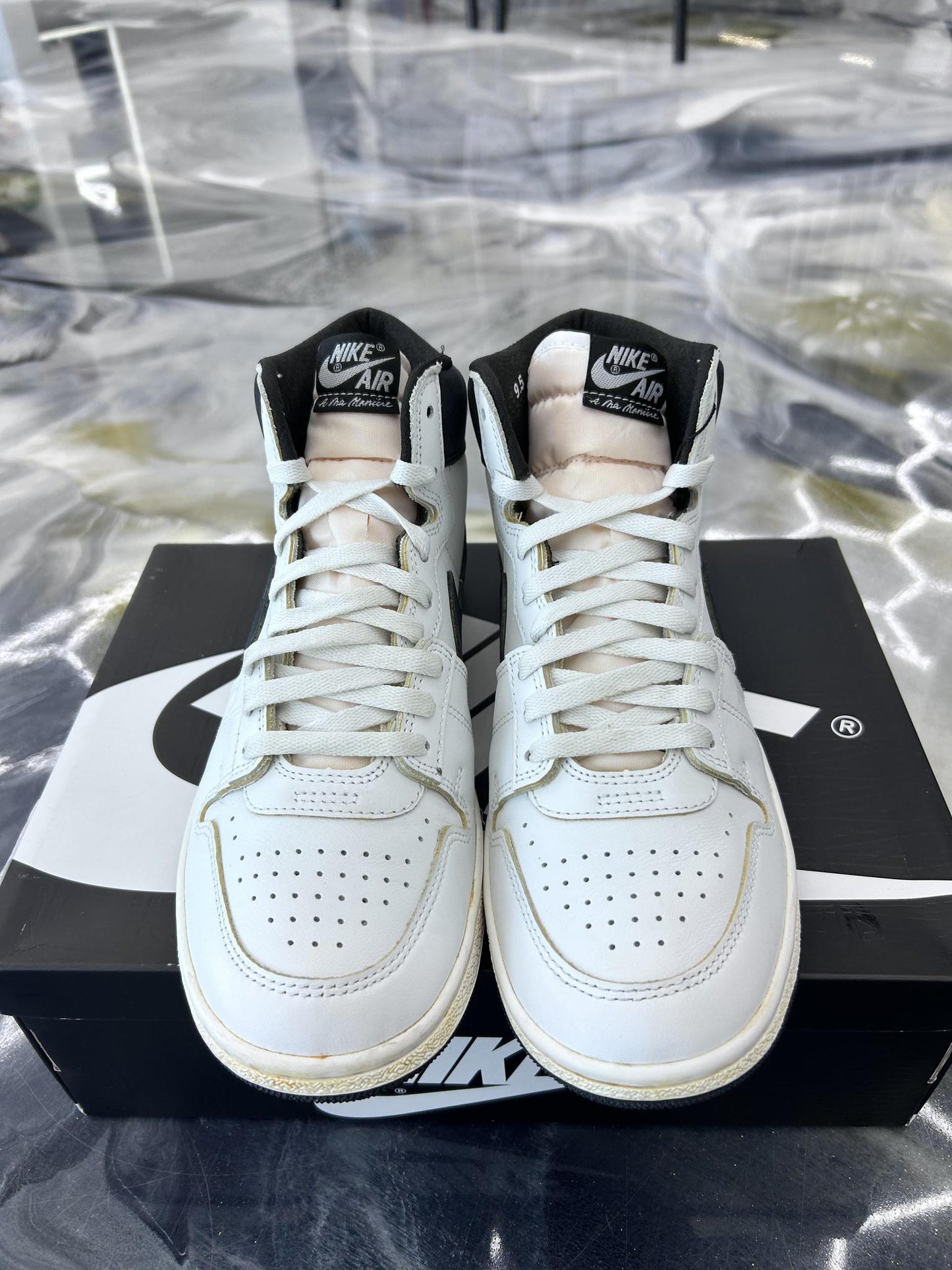 Jordan Air Ship "A Ma Maniere" Used Size 9.5