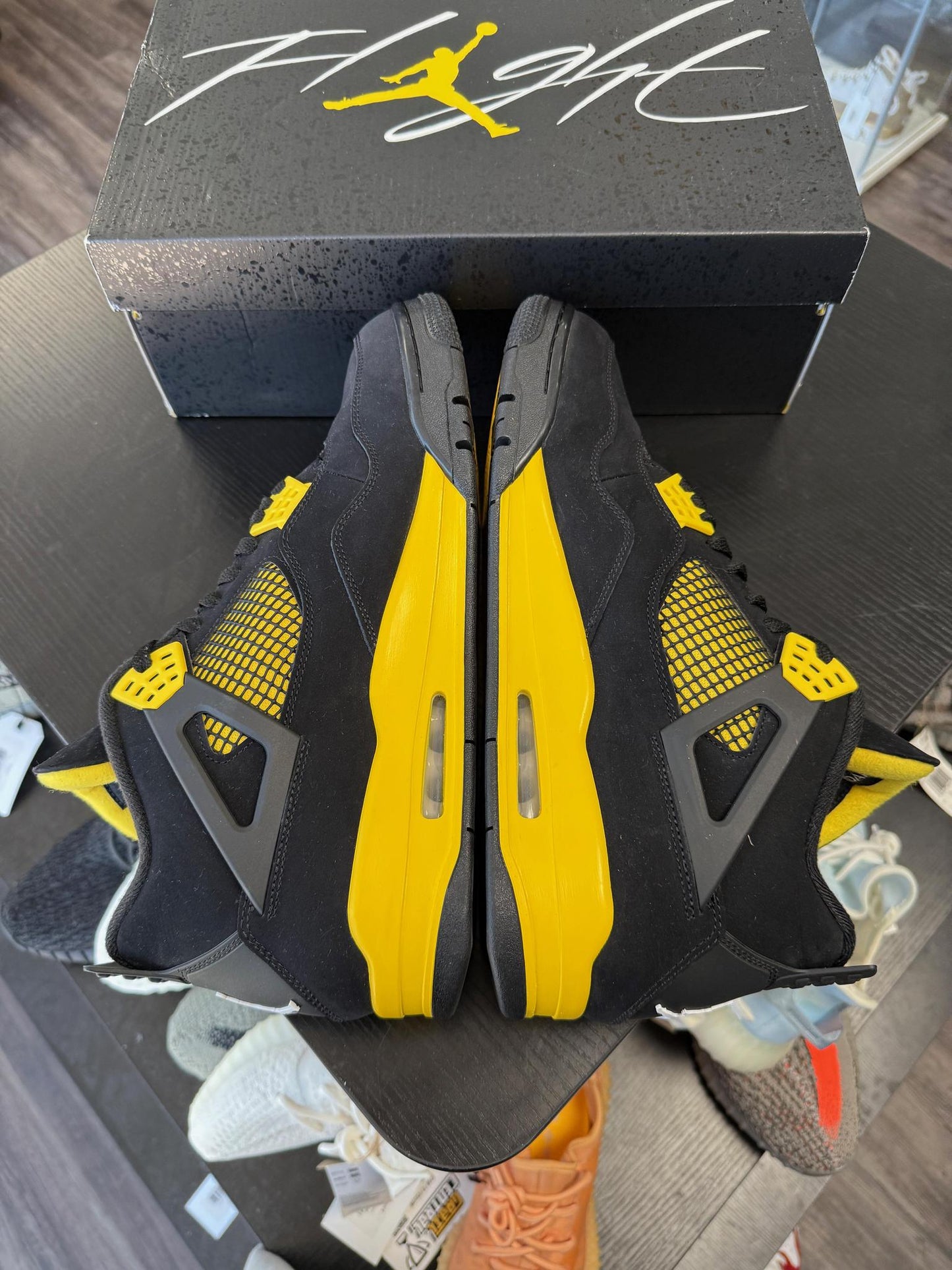Jordan 4 "Thunder" Used Size 14