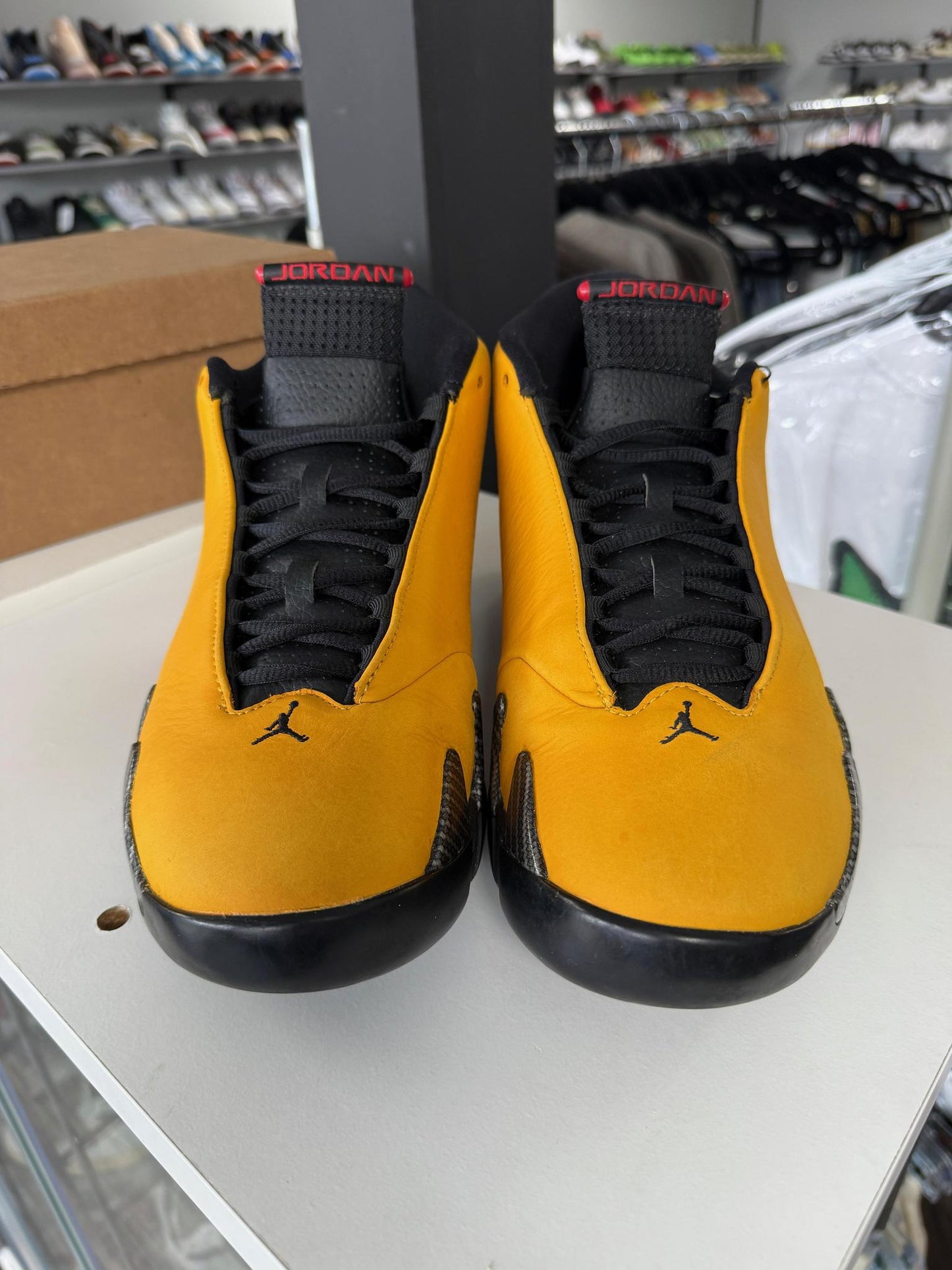 Jordan 14 "University Gold" Used Size 11.5
