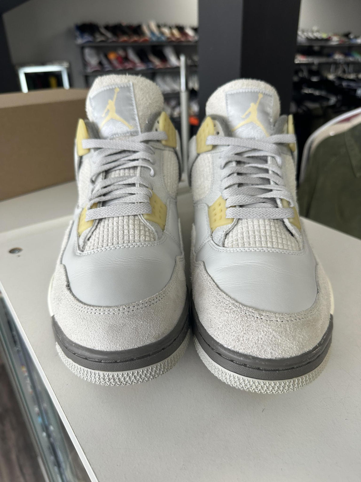 Jordan 4 "Craft Photon" Used Size 14